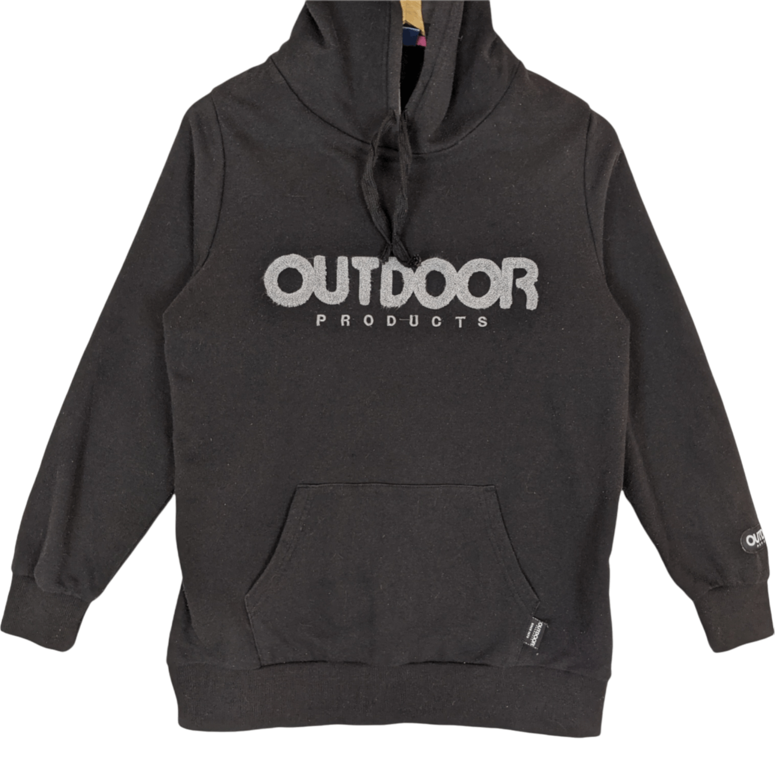 Japanese Brand OUTDOOR Big Spell Out Logo Hoodie Jumper Sweatshirt Size US M / EU 48-50 / 2 - 2 Thumbnail
