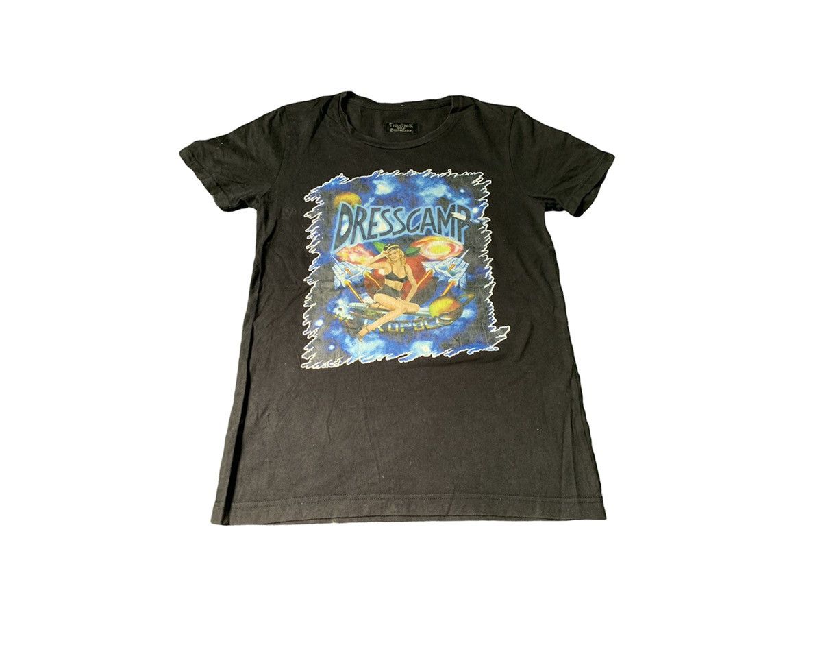 image of Vintage Theater 8 Casted By Dress Camp Metropolis Tee Mastermind in Black, Women's (Size Small)