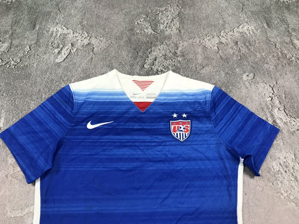 Nike Nike Womens USA Away World Cup Soccer Jersey 640872-480,Sz M Size M / US 6-8 / IT 42-44 - 3 Thumbnail