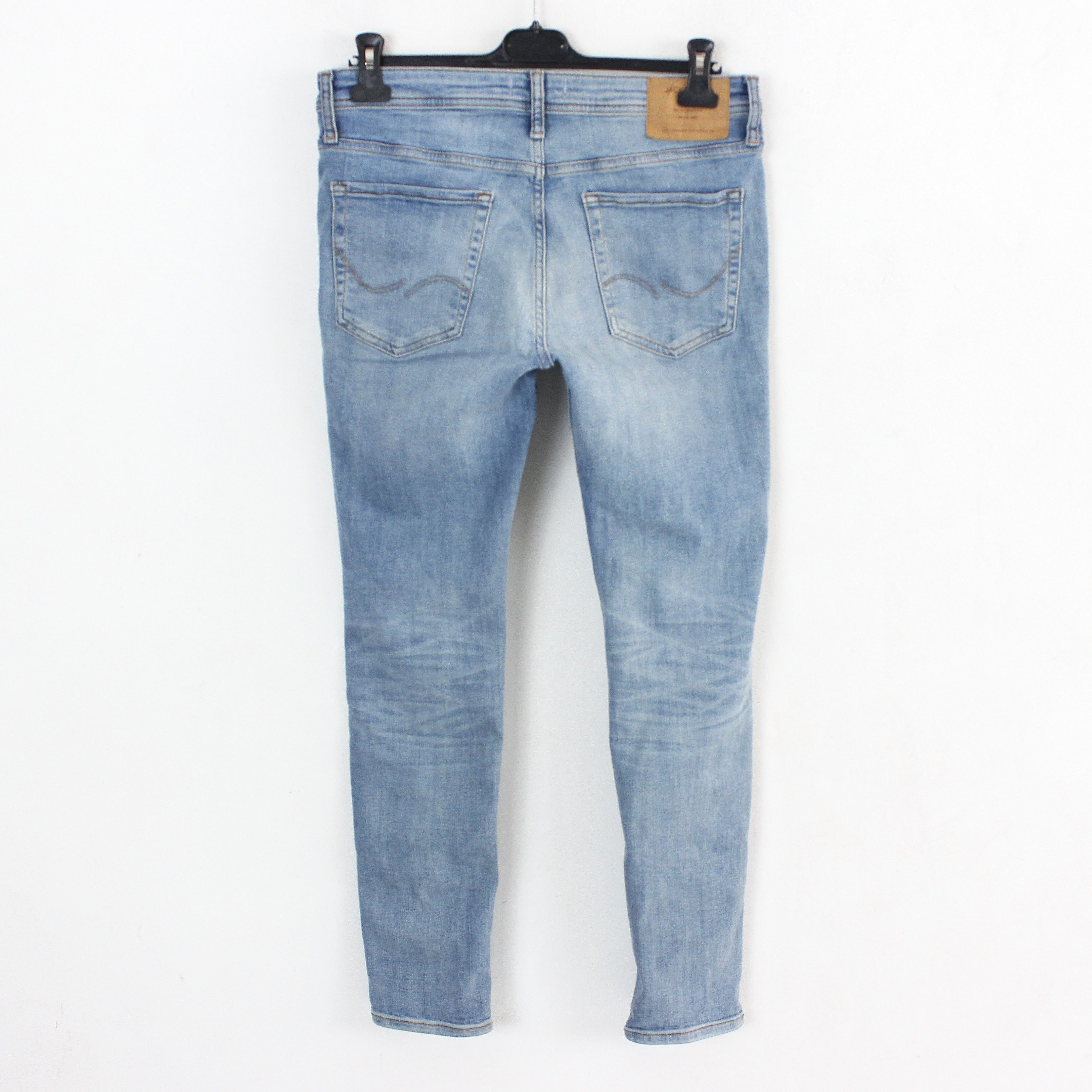 Jack & Jones Liam Mens W33 L30 Slim Skinny Fit Jeans Denim Pants Trousers Size US 33 - 3 Thumbnail