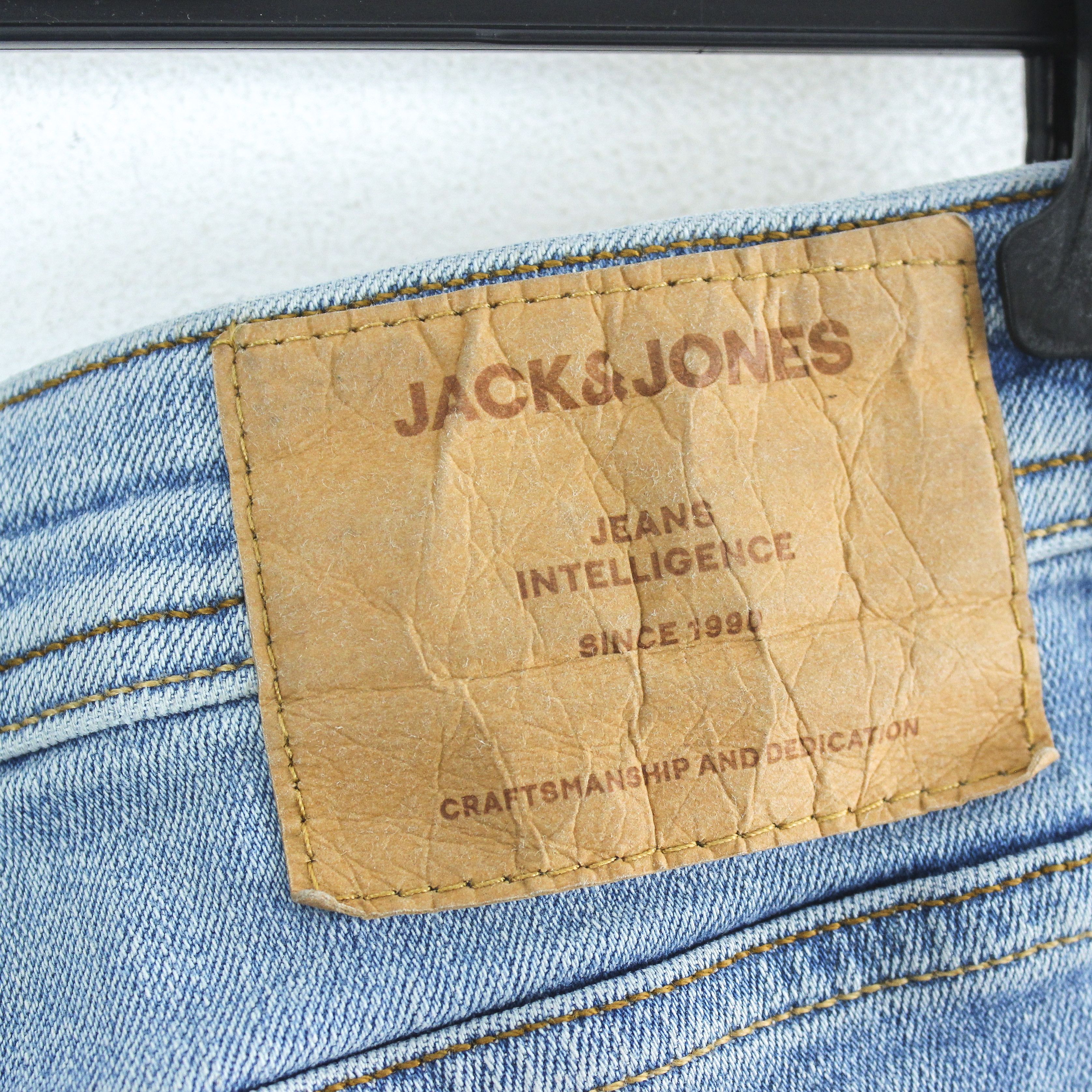Jack & Jones Liam Mens W33 L30 Slim Skinny Fit Jeans Denim Pants Trousers Size US 33 - 4 Thumbnail
