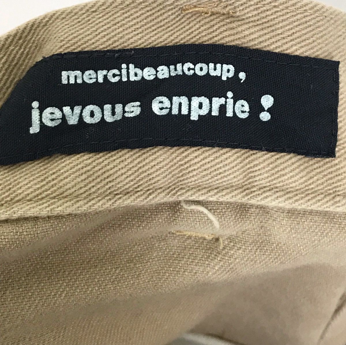 mercibeaucoup Mercibeaucoup Jevous Enprie Drop Crotch Skinny Pants Size US 28 / EU 44 - 9 Thumbnail