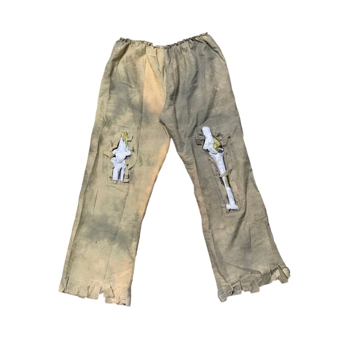 🔥SICK🔥 Japanese Brand Eva Bones Polyester Mummy Pants