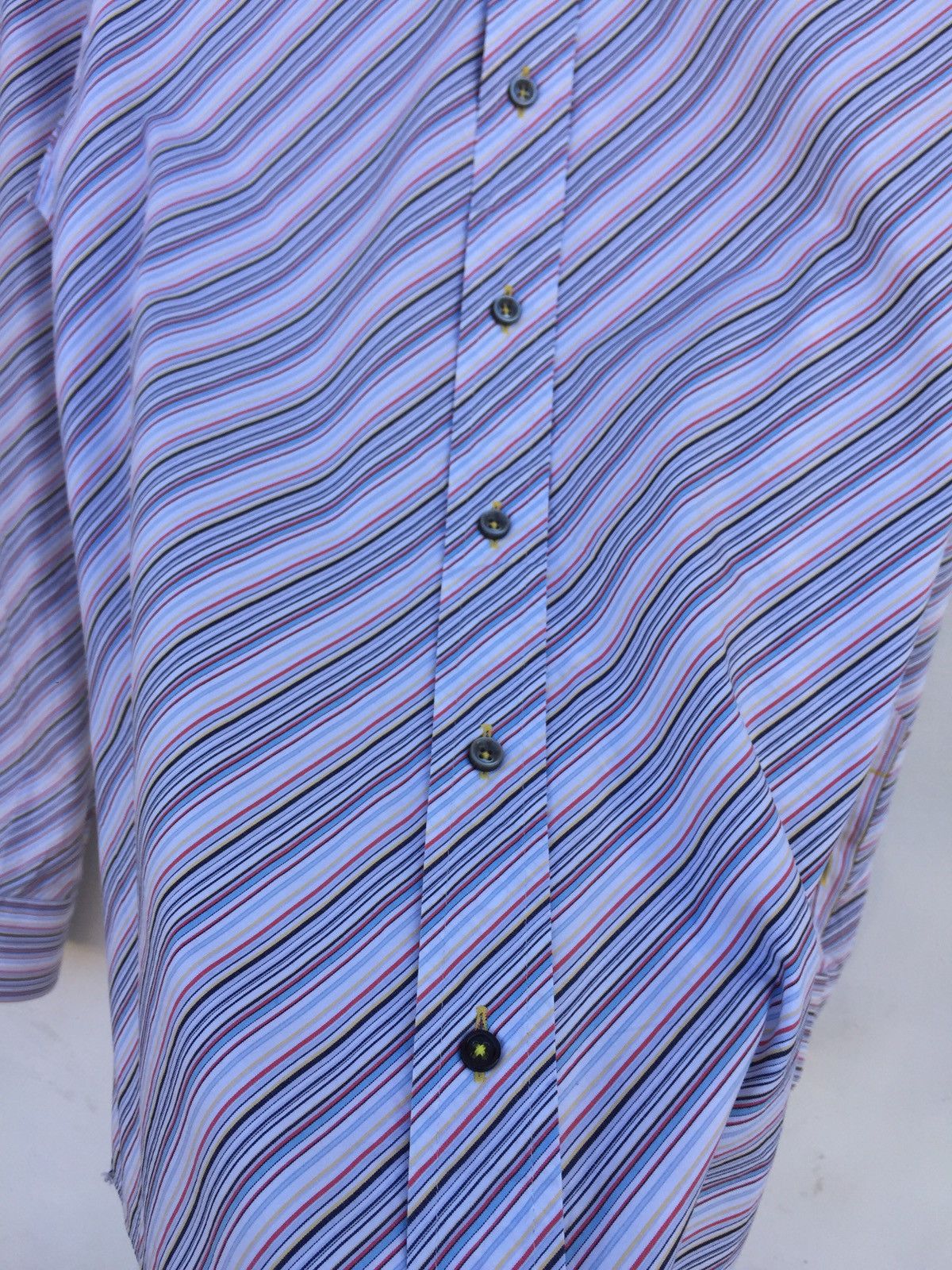 Designer Junmen Nice Design Stripe Shirt Size US S / EU 44-46 / 1 - 5 Thumbnail