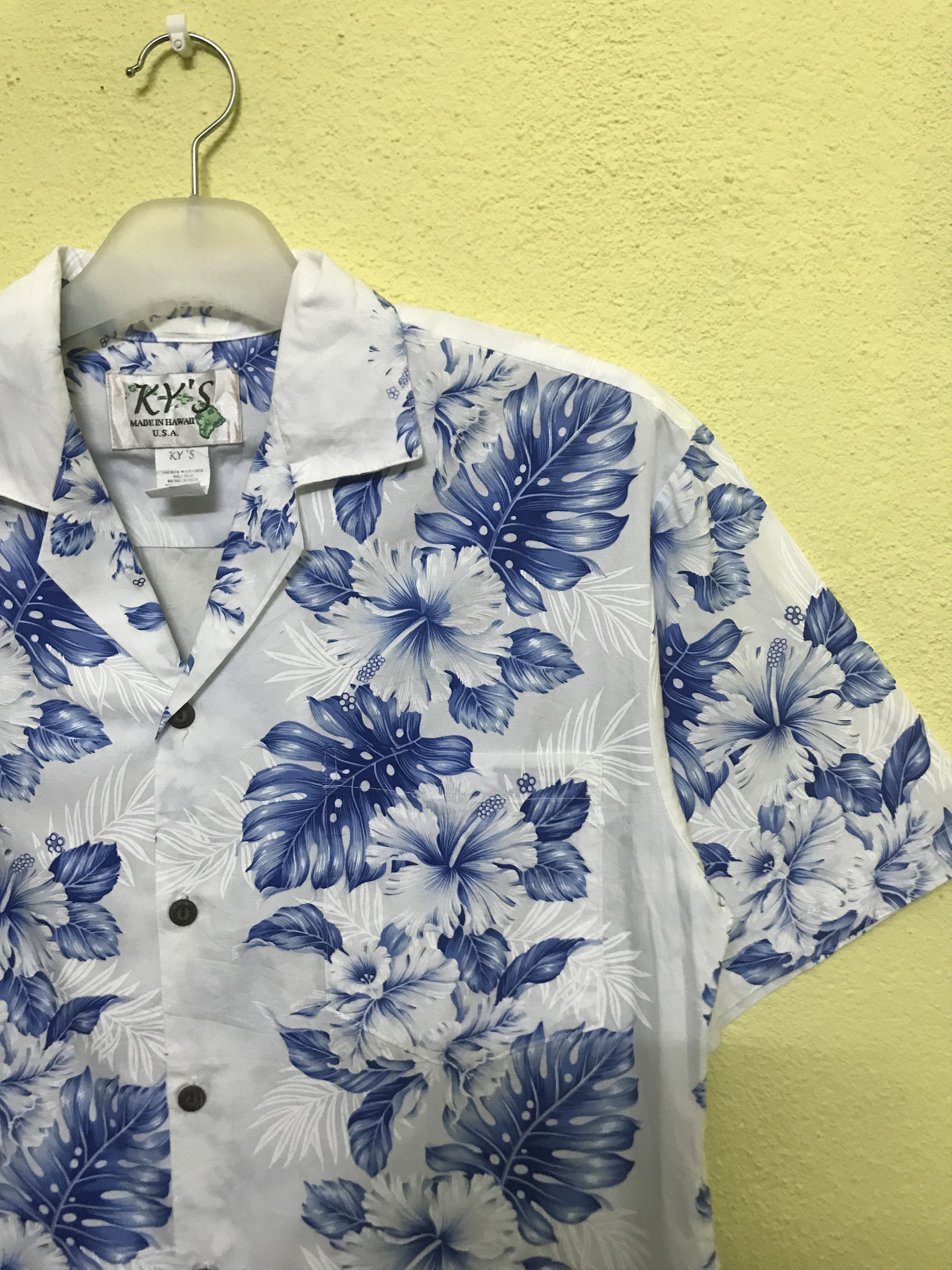 Japanese Brand KY'S HAWAIIAN SHIRT Size US S / EU 44-46 / 1 - 3 Thumbnail
