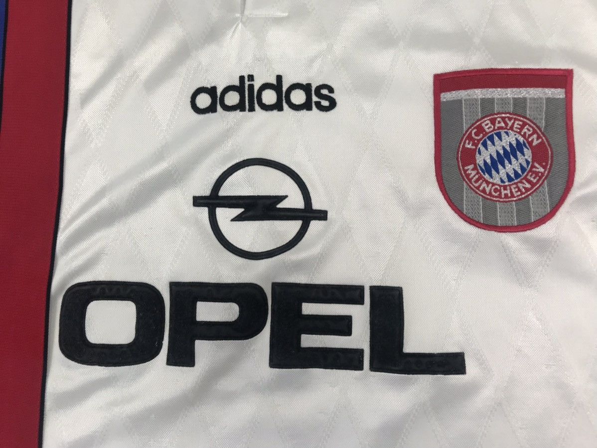 Adidas × Vintage Bayern Munich 1996-97 Away Football Shirt Scholl #7,Adidas Size US S / EU 44-46 / 1 - 5 Thumbnail