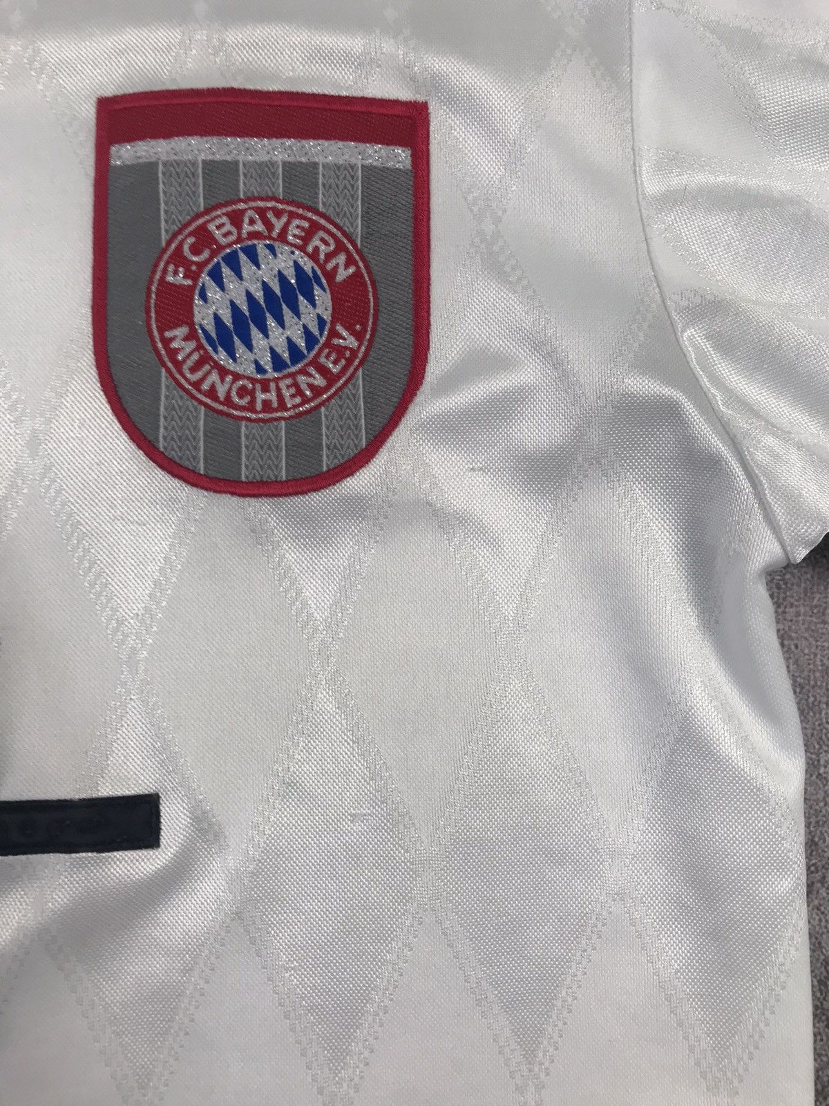 Adidas × Vintage Bayern Munich 1996-97 Away Football Shirt Scholl #7,Adidas Size US S / EU 44-46 / 1 - 11 Thumbnail