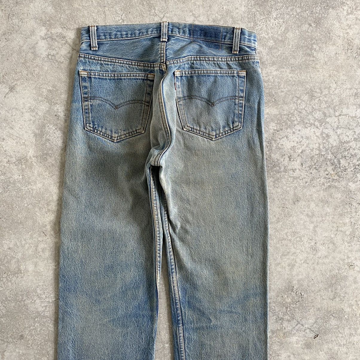 Levi's Vintage 80’s Levi's 501 Mud Stonewashed Blue Denim Jeans Size US 32 / EU 48 - 10 Thumbnail
