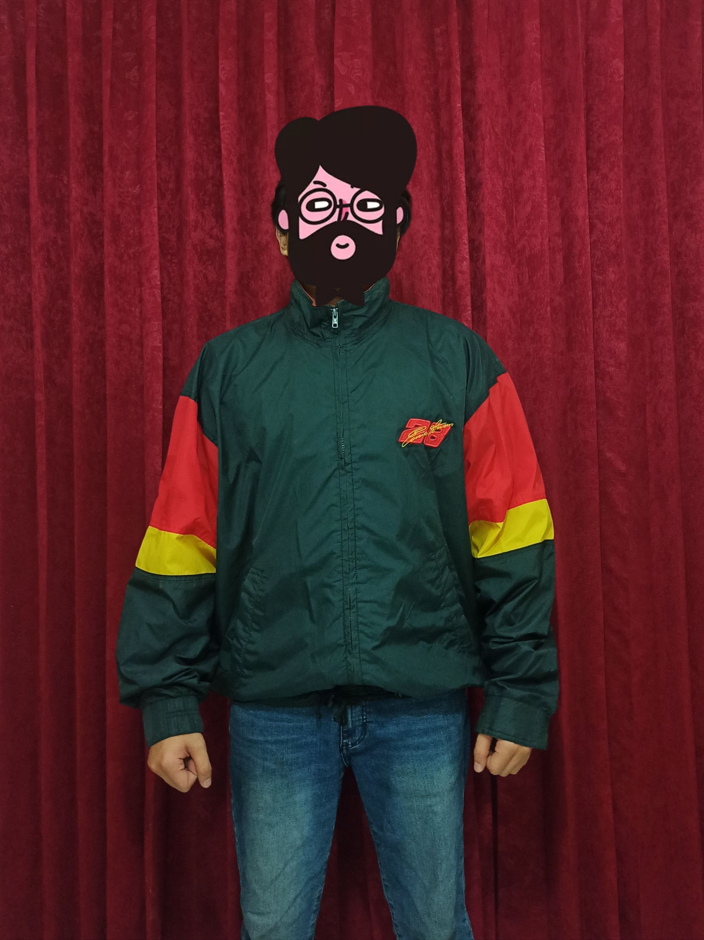 NASCAR Vintage Ernie Irvan Nutmeg Authentic Nascar Official Jacket Size US L / EU 52-54 / 3 - 6 Thumbnail