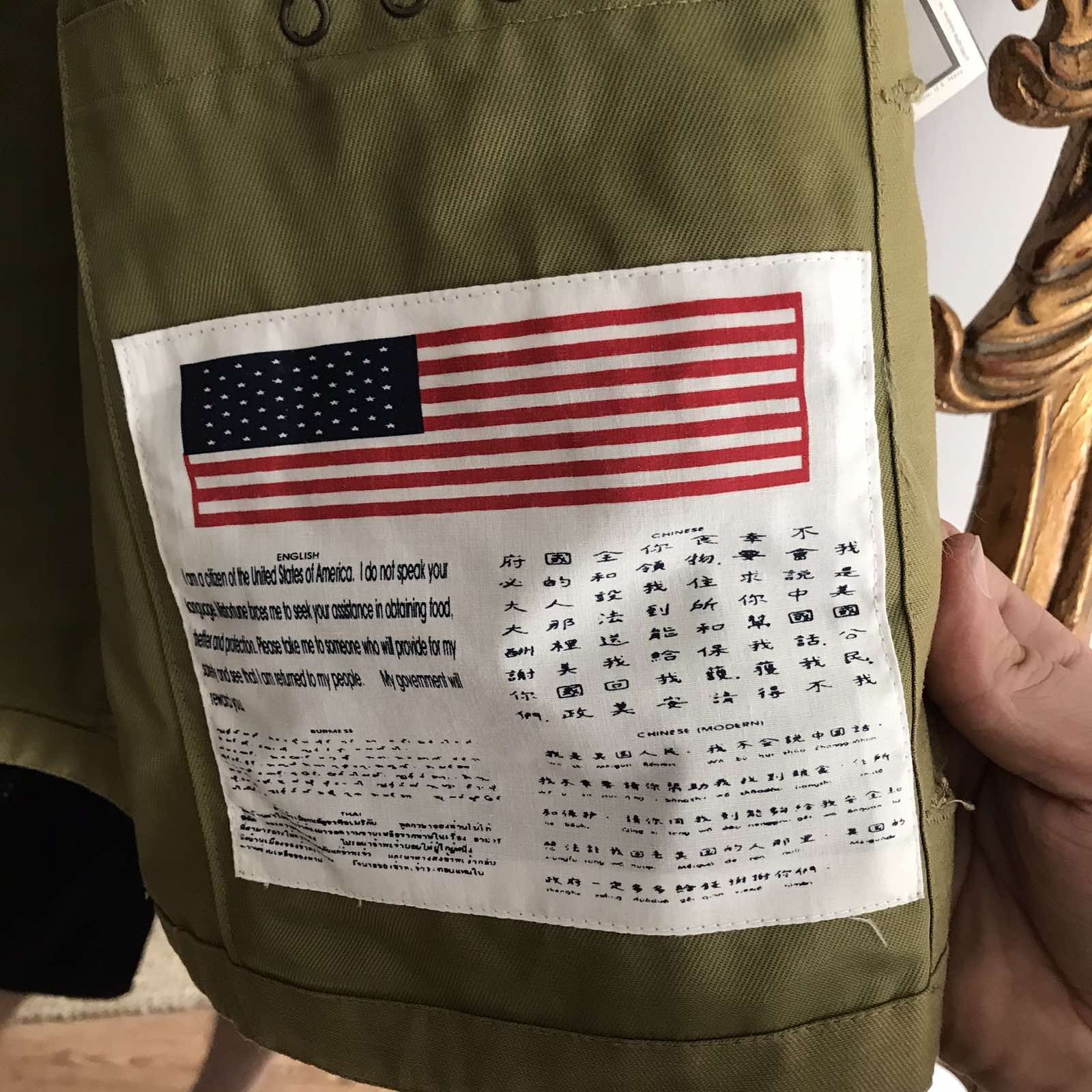 Alpha Industries × Vintage Vintage Alpha Industries Multi Pocket US Air Force C-1 Vest Size US L / EU 52-54 / 3 - 7 Thumbnail