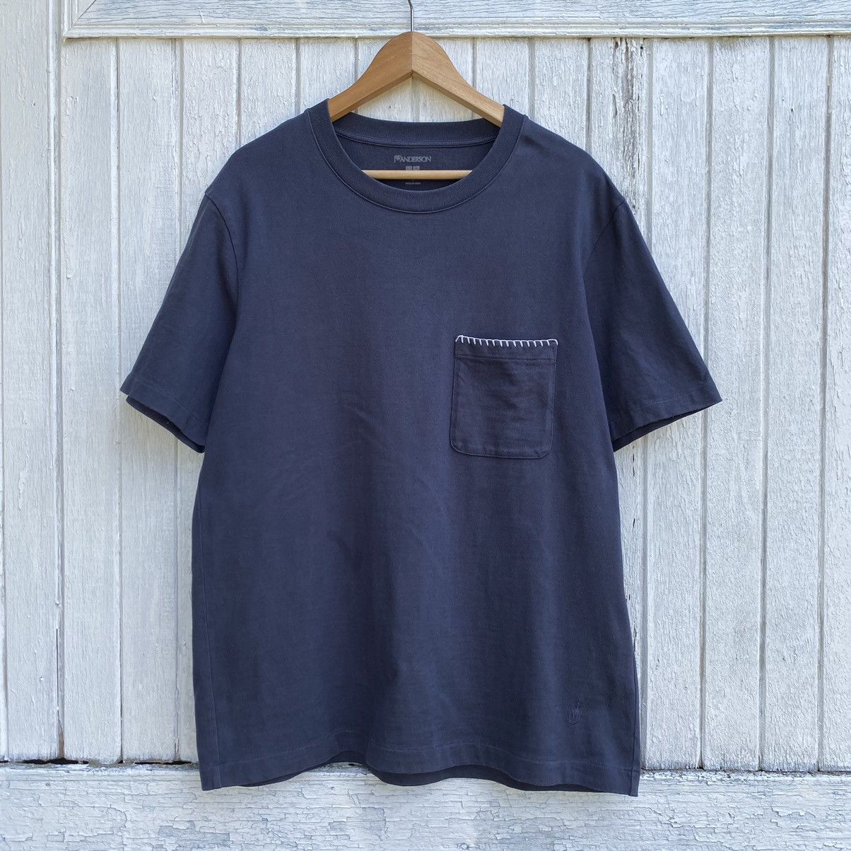 JW Anderson × Uniqlo Thrashed Faded JW Anderson x Uniqlo ERD GRUNGE POCKET TEE Size US L / EU 52-54 / 3 - 1 Thumbnail
