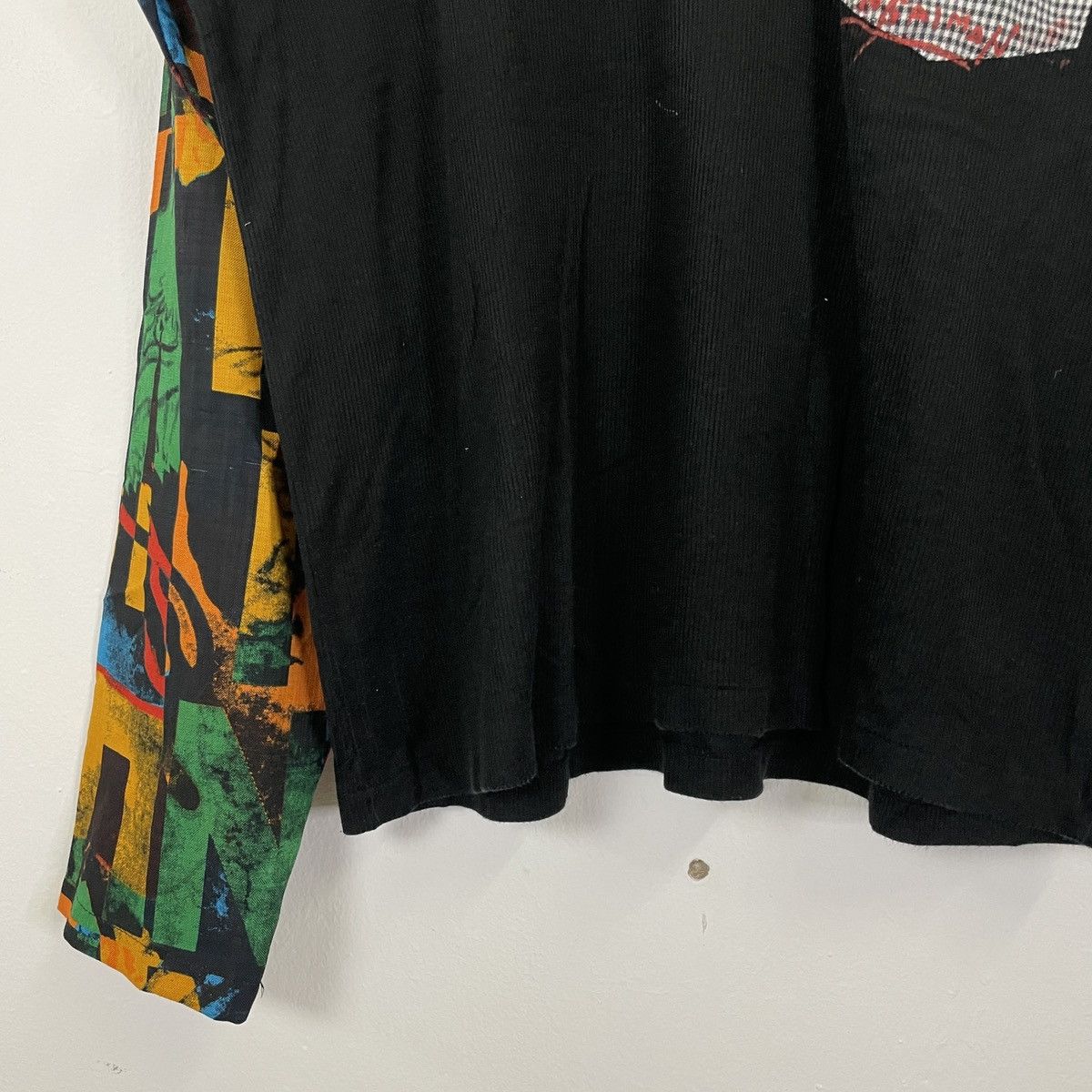 Japanese Brand Kansai Man By Kansai Yamamoto Multicolor Long Sleeve Tee Size US M / EU 48-50 / 2 - 4 Thumbnail