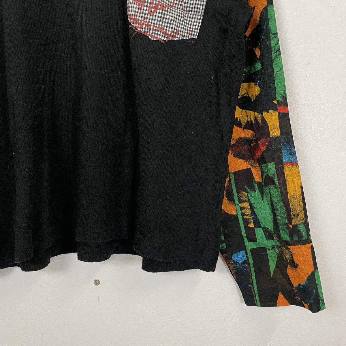 Japanese Brand Kansai Man By Kansai Yamamoto Multicolor Long Sleeve Tee Size US M / EU 48-50 / 2 - 3 Thumbnail