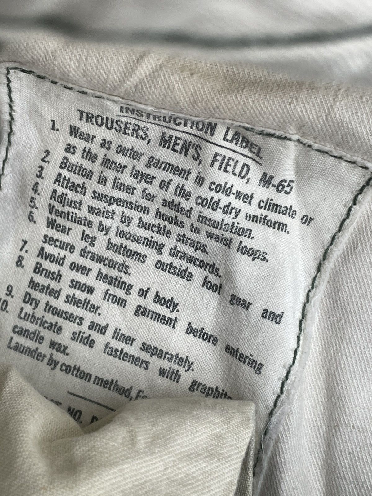 Other Vintage Us M-65 Field Trouser Size US 34 / EU 50 - 15 Thumbnail