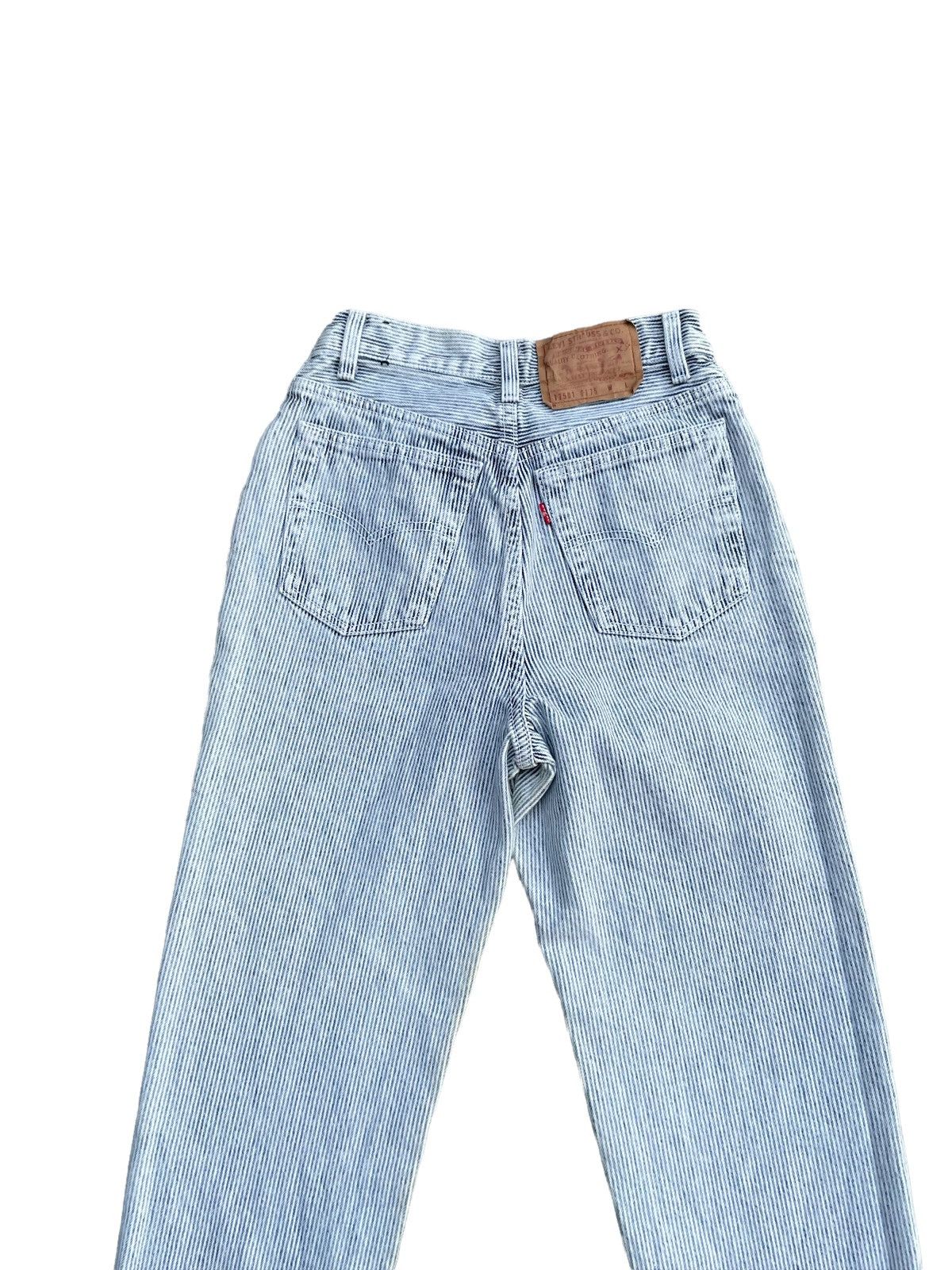 Levi's Vintage 1989 Levis 501 e Hickory Denim Size US 26 / EU 42 - 8 Thumbnail