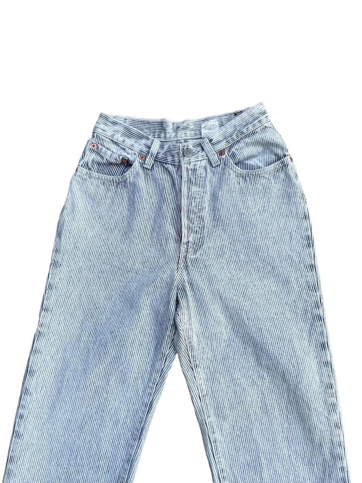 Levi's Vintage 1989 Levis 501 e Hickory Denim Size US 26 / EU 42 - 4 Thumbnail