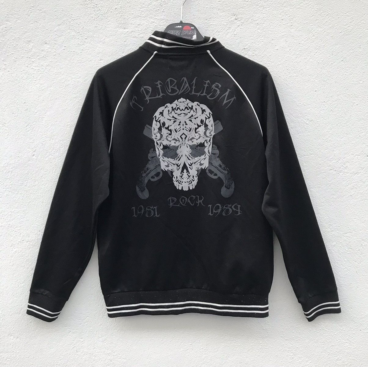 Japanese Brand Center Clease Tracks Top Sweater Size US L / EU 52-54 / 3 - 1 Thumbnail