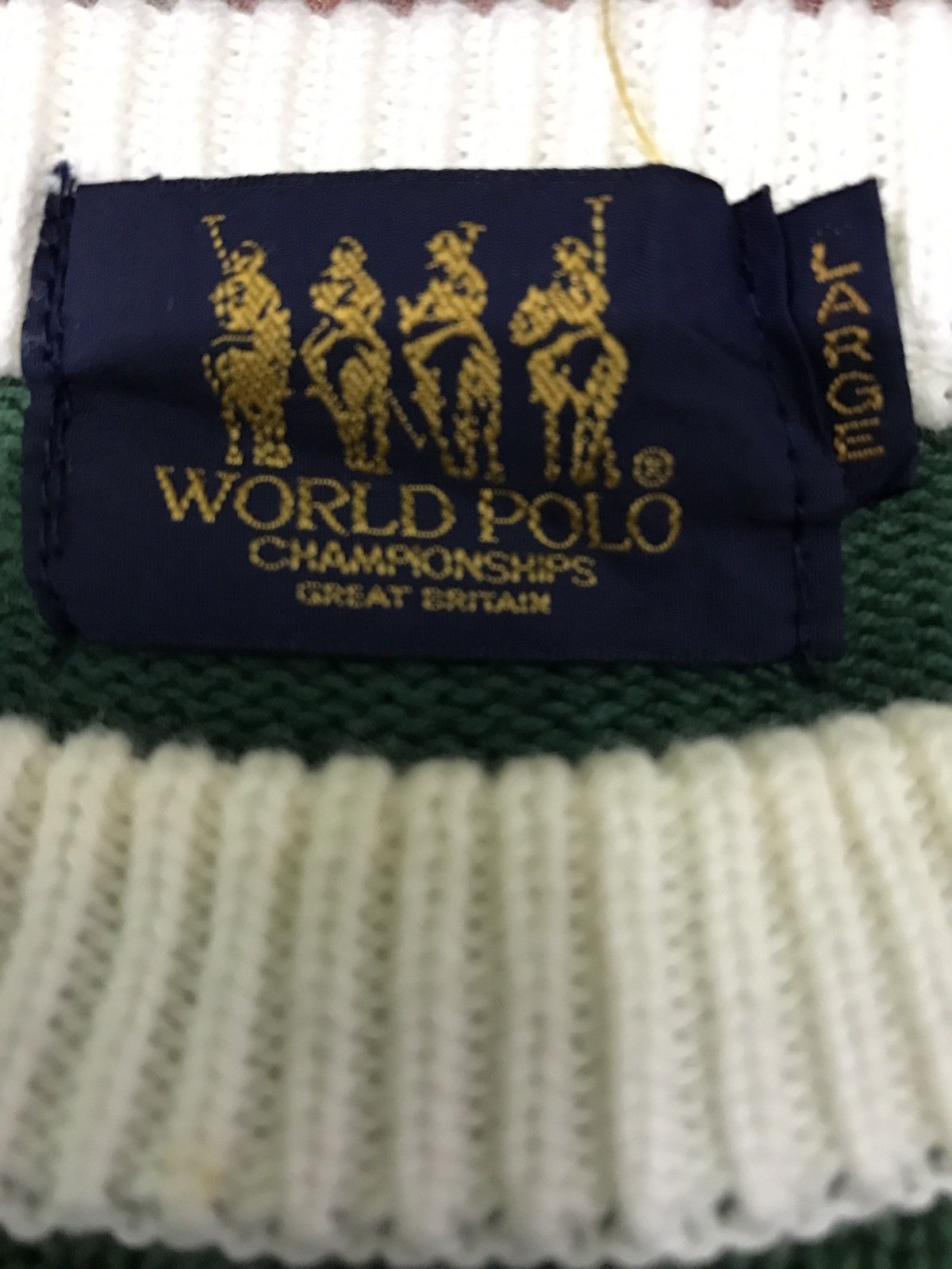 Beverly Hills Polo Club World Polo Championship Multicoloured Cable Knit Sweaters Size US M / EU 48-50 / 2 - 4 Thumbnail