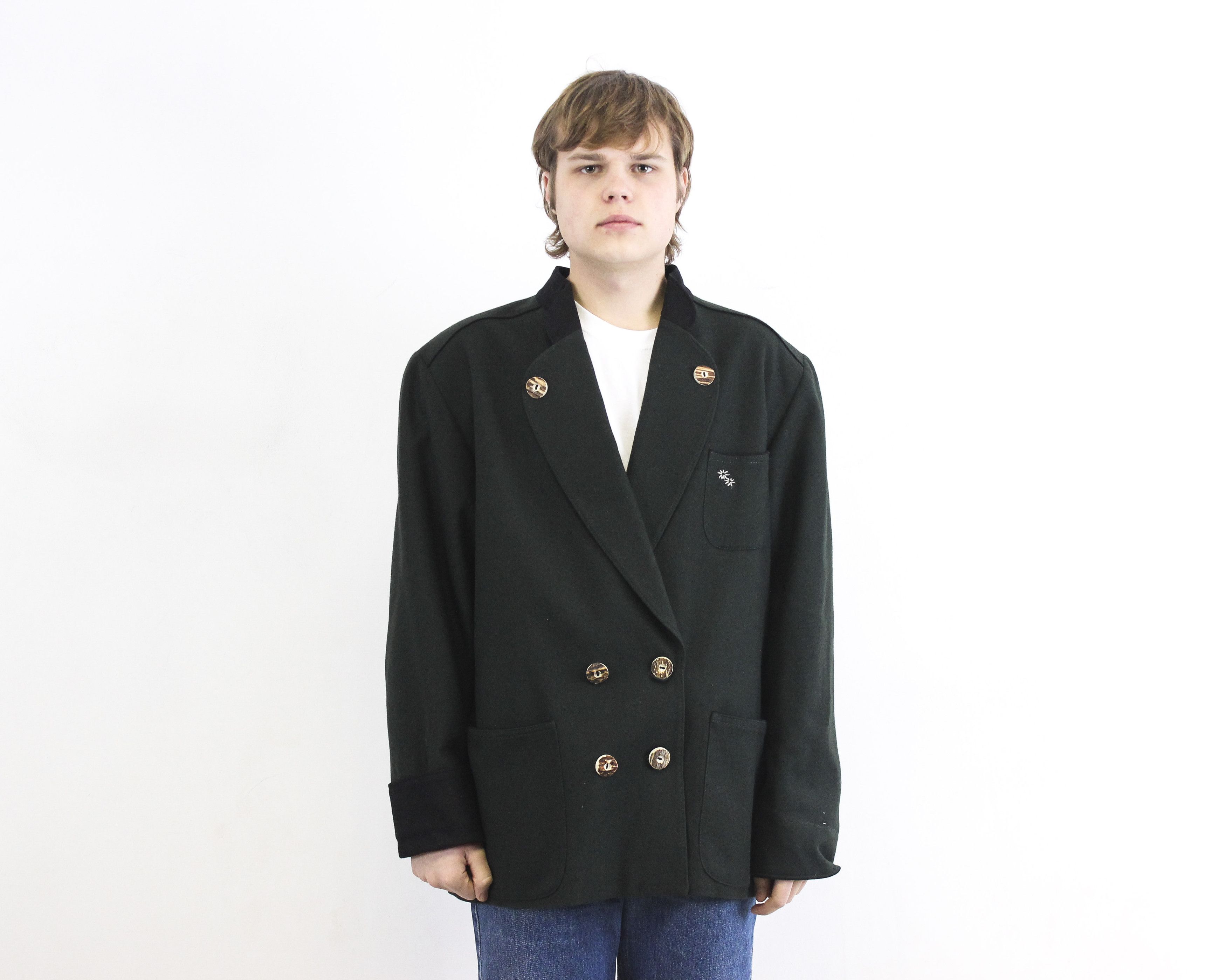 LODENFREY Blazer US 40 Ethnic Jacket Trachten Coat Jager M