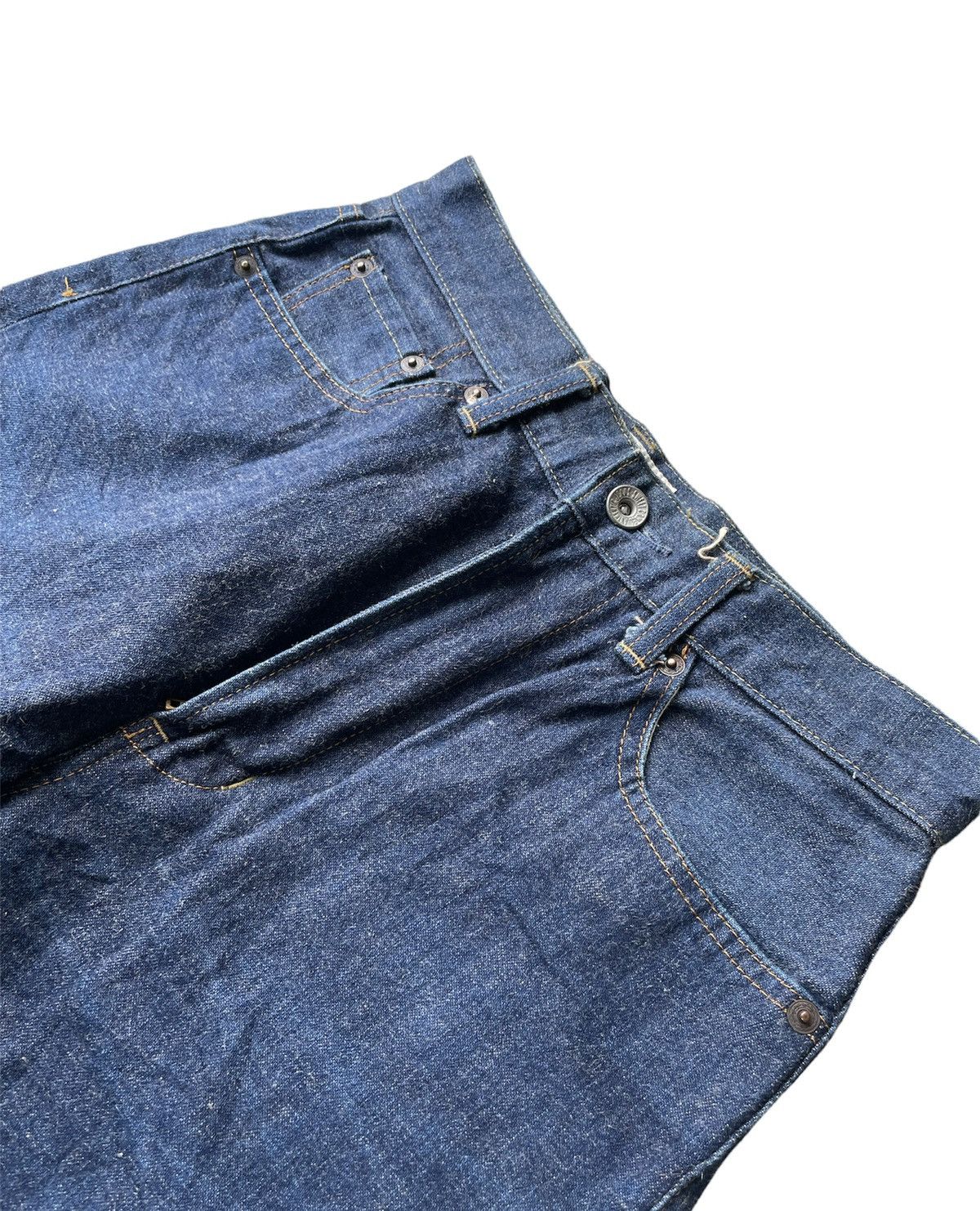 Japanese Brand × Vintage Sweet CAMEL Vintage Redline Selvedge Denim Size US 27 - 12 Thumbnail