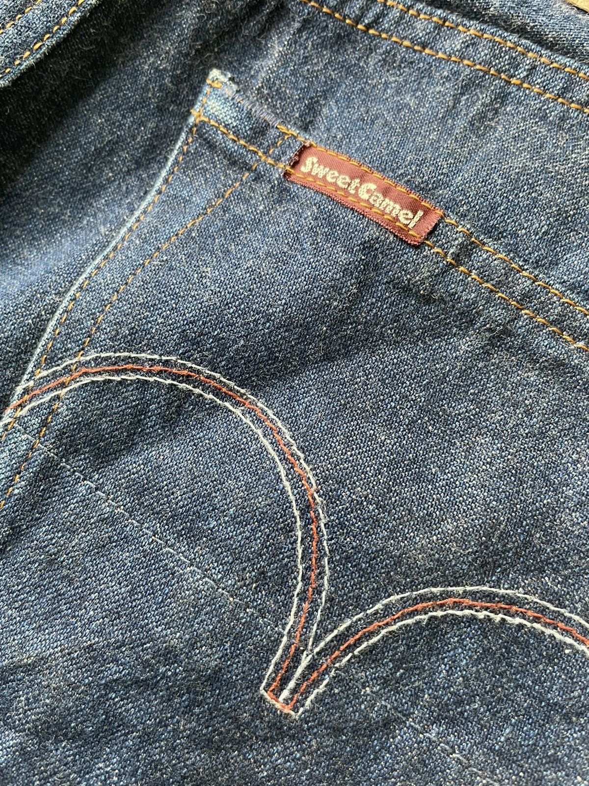 Japanese Brand × Vintage Sweet CAMEL Vintage Redline Selvedge Denim Size US 27 - 14 Thumbnail