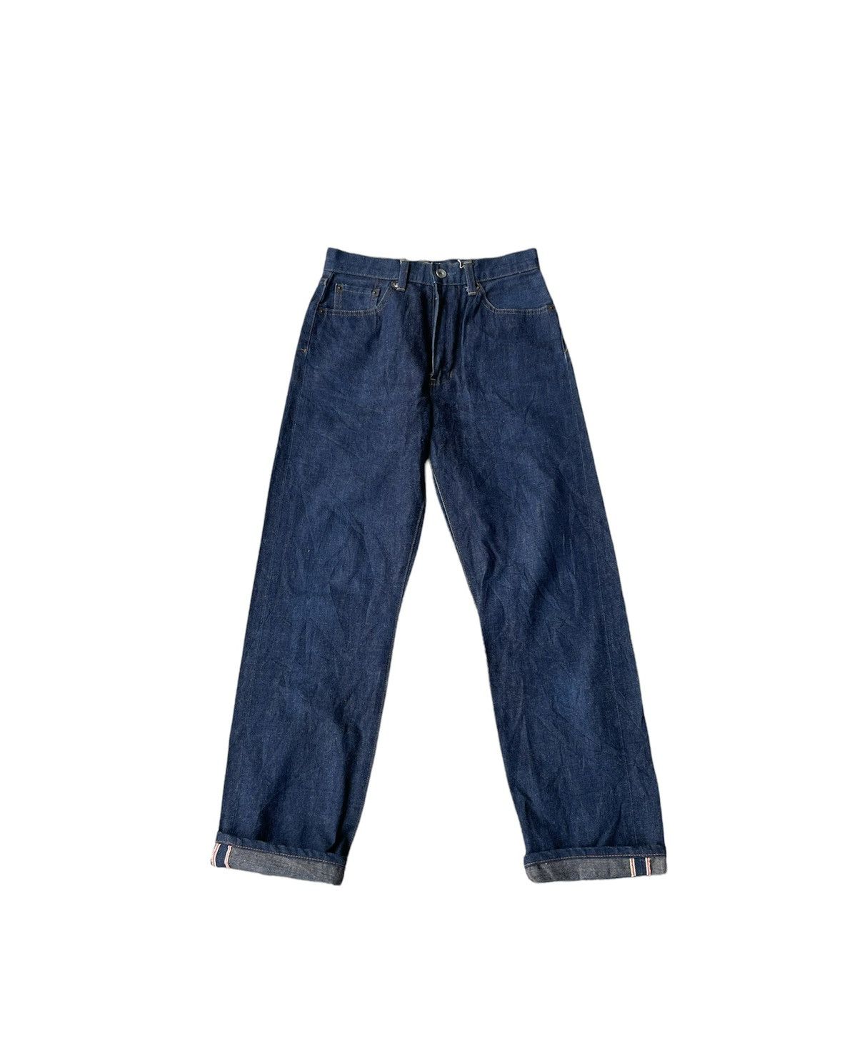 Japanese Brand × Vintage Sweet CAMEL Vintage Redline Selvedge Denim Size US 27 - 1 Thumbnail