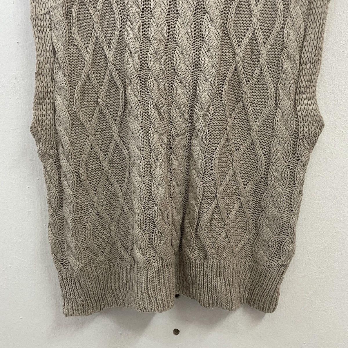 Aran Isles Knitwear Vintage Raf Raf Sleeveless Knitwear Size US M / EU 48-50 / 2 - 9 Thumbnail