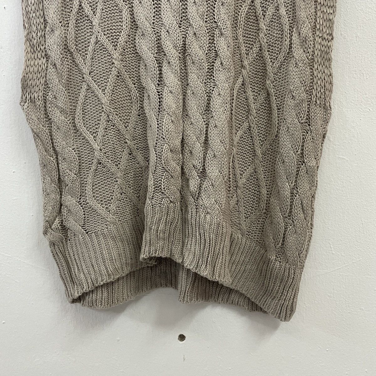Aran Isles Knitwear Vintage Raf Raf Sleeveless Knitwear Size US M / EU 48-50 / 2 - 3 Thumbnail