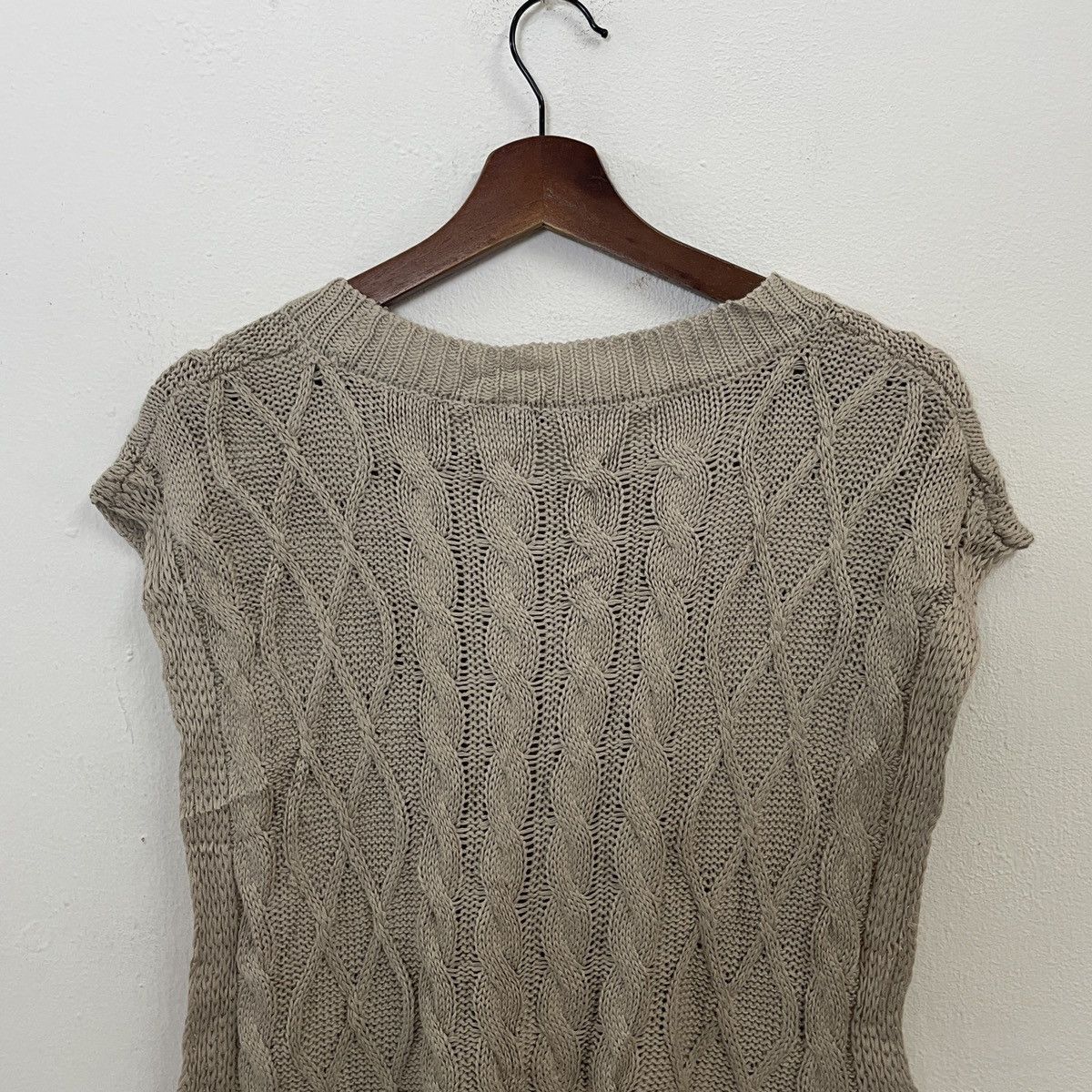 Aran Isles Knitwear Vintage Raf Raf Sleeveless Knitwear Size US M / EU 48-50 / 2 - 8 Thumbnail