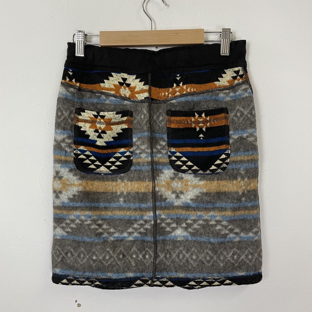 Other Vintage Unbranded Aztex Navajo Reversable Skirt Size 30" / US 8 / IT 44 - 12 Thumbnail