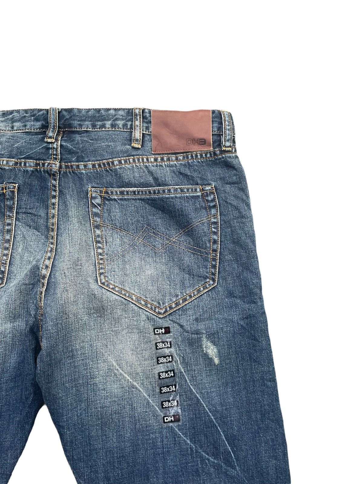 Japanese Brand DH3 Selvedge Denim Size US 40 / EU 56 - 16 Thumbnail