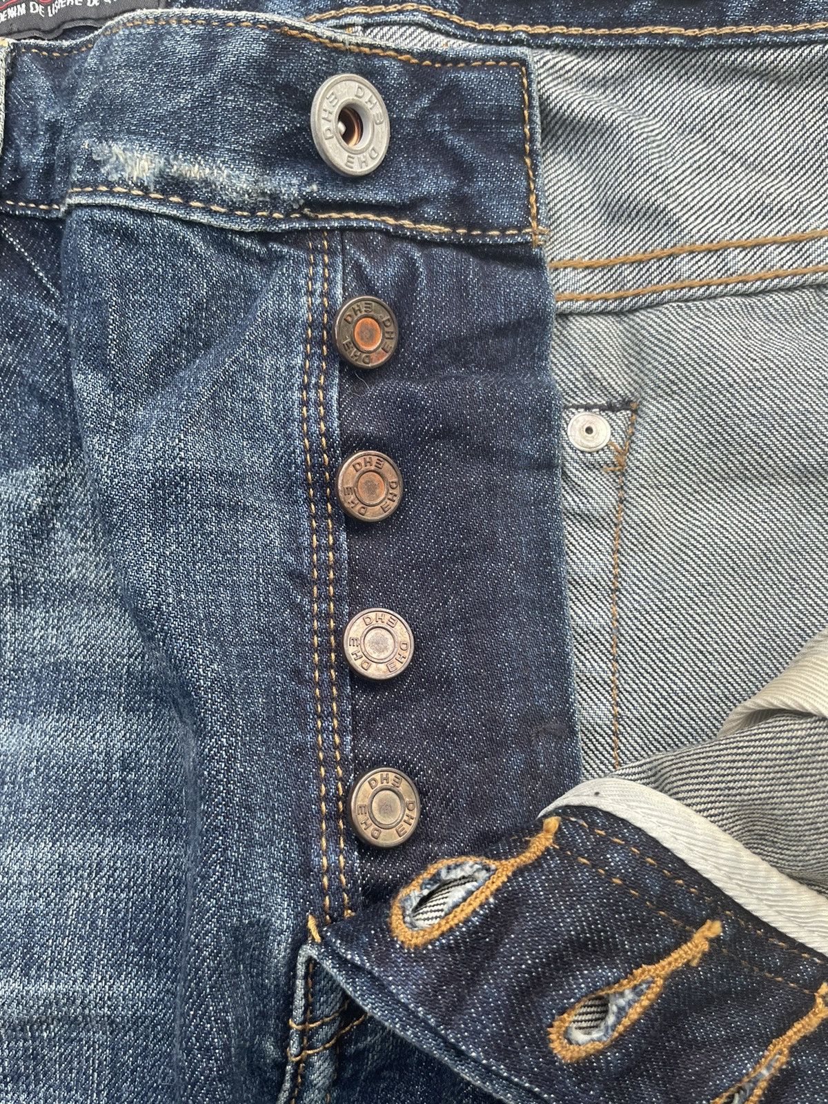 Japanese Brand DH3 Selvedge Denim Size US 40 / EU 56 - 22 Thumbnail