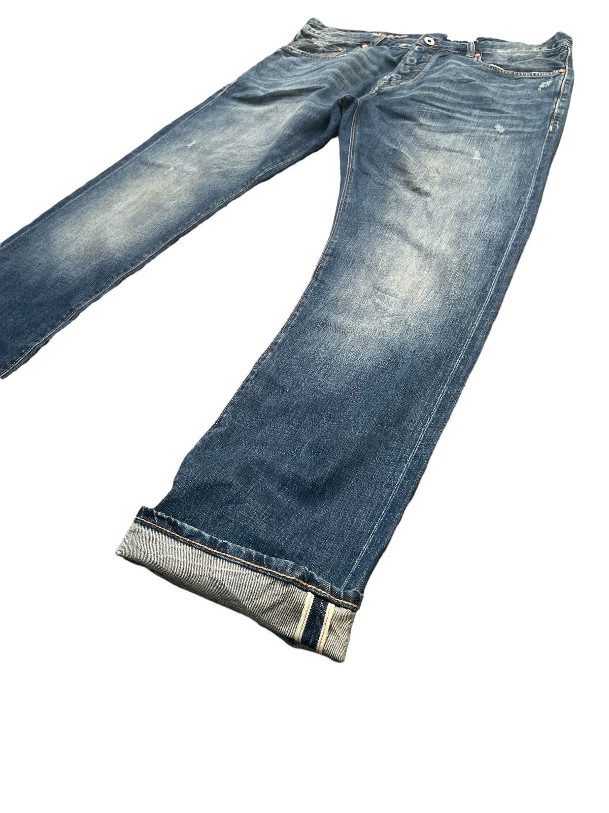 Japanese Brand DH3 Selvedge Denim Size US 40 / EU 56 - 3 Thumbnail