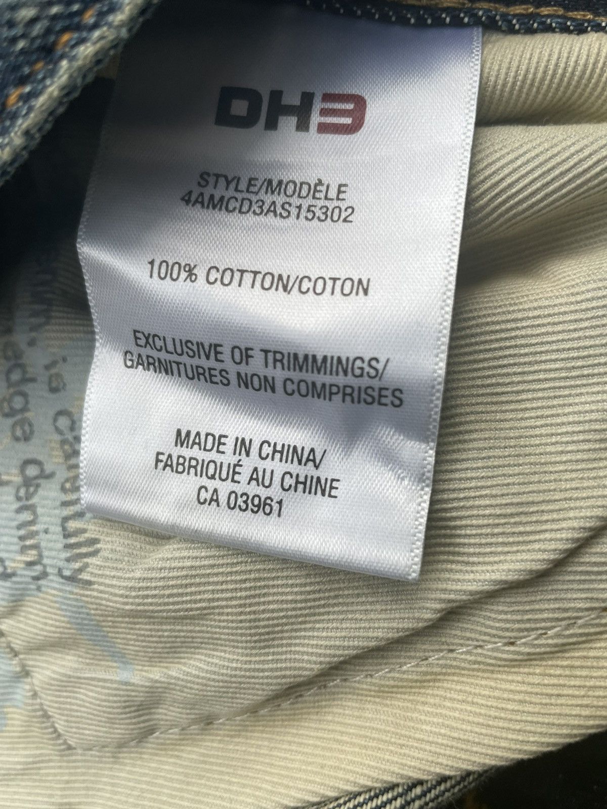 Japanese Brand DH3 Selvedge Denim Size US 40 / EU 56 - 25 Thumbnail