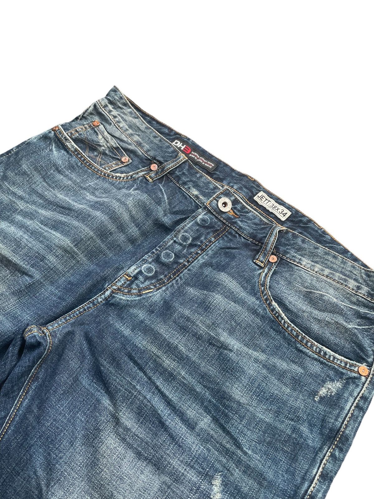 Japanese Brand DH3 Selvedge Denim Size US 40 / EU 56 - 9 Thumbnail