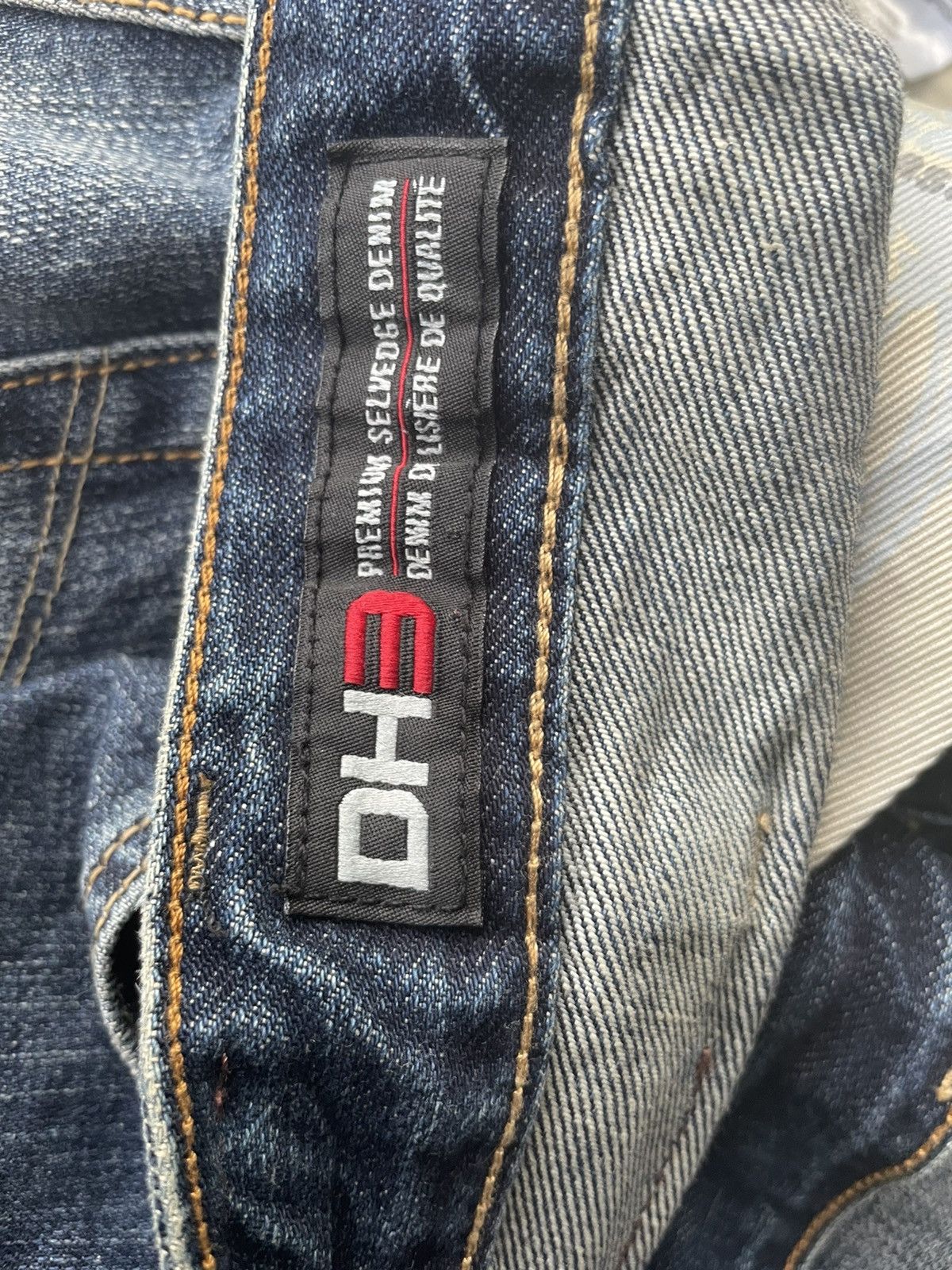 Japanese Brand DH3 Selvedge Denim Size US 40 / EU 56 - 20 Thumbnail