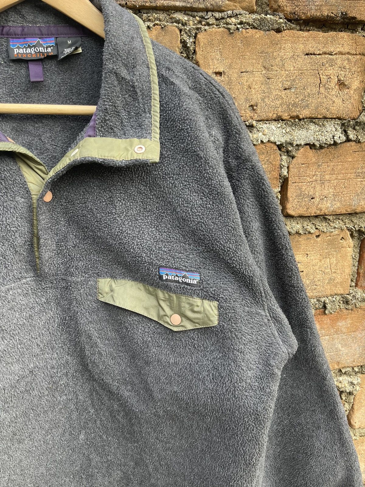 Patagonia VINTAGE PATAGONIA SYNCHILLA MADE USA FLEECE JACKET Size US M / EU 48-50 / 2 - 4 Thumbnail
