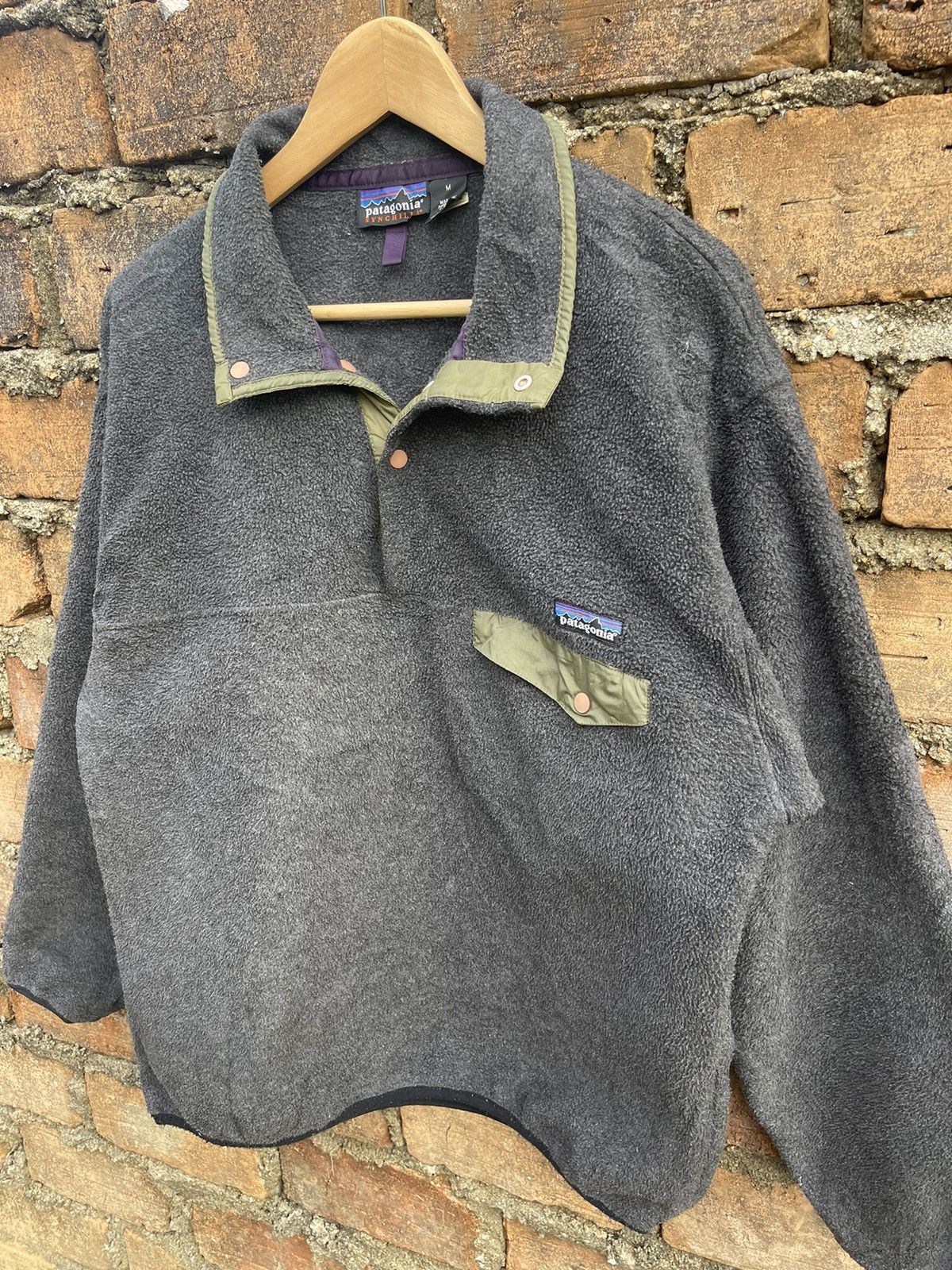 Patagonia VINTAGE PATAGONIA SYNCHILLA MADE USA FLEECE JACKET Size US M / EU 48-50 / 2 - 5 Thumbnail