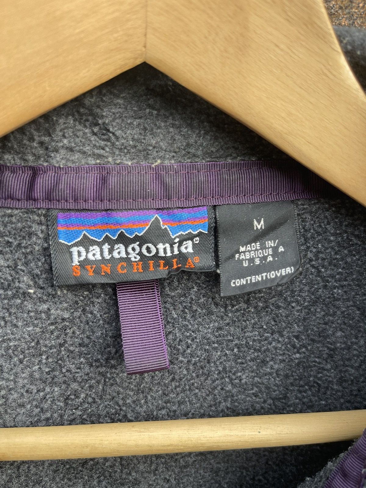 Patagonia VINTAGE PATAGONIA SYNCHILLA MADE USA FLEECE JACKET Size US M / EU 48-50 / 2 - 10 Thumbnail