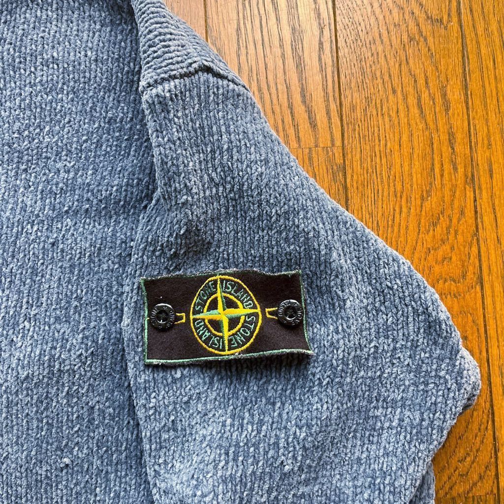 STONE ISLAND 1998AW BUTTON UP KNIT