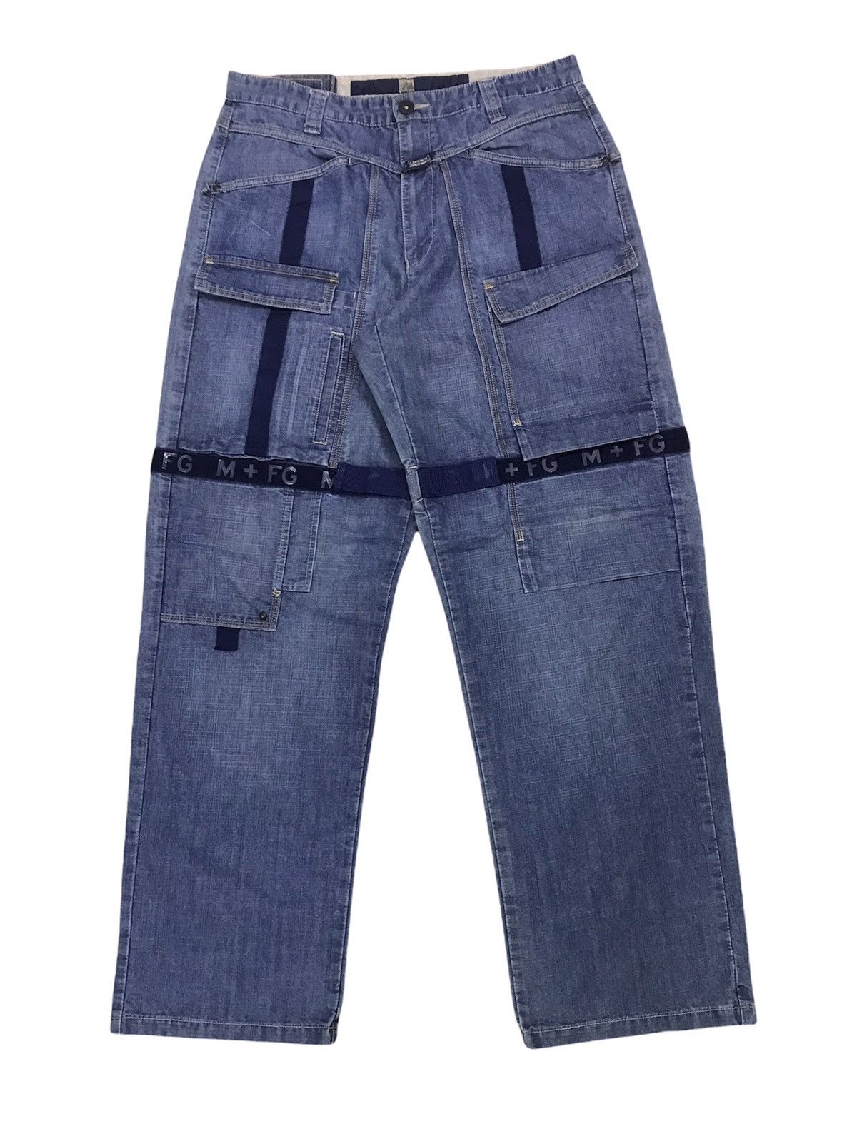 Japanese Brand × Marithe + Francois Girbaud Marithe Francois Girbaud Denim Multi Pocket Size US 34 / EU 50 - 1 Thumbnail