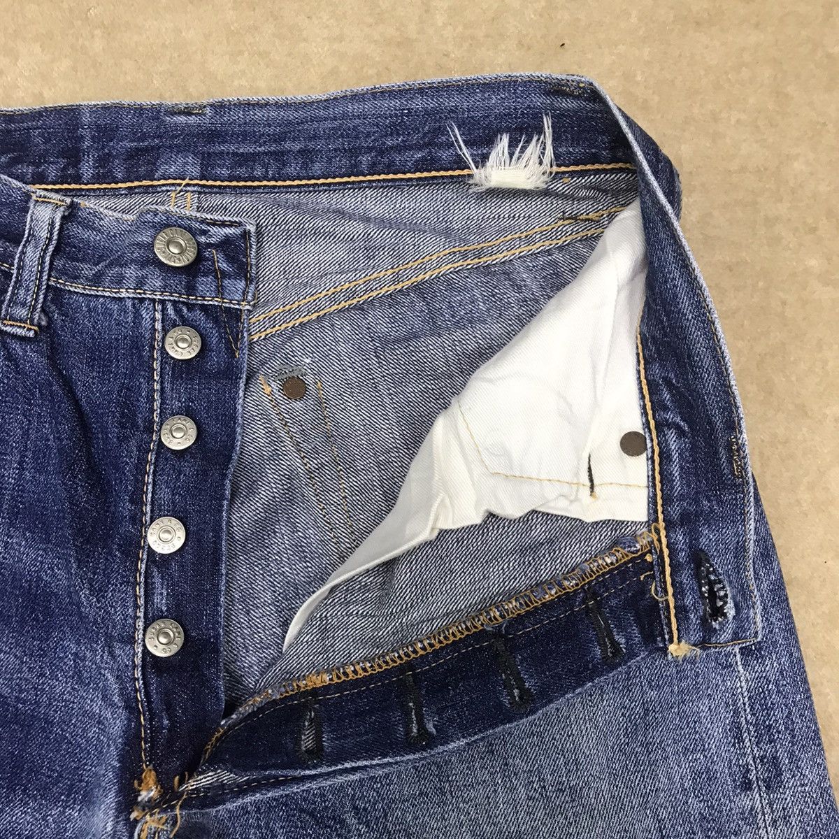 Japanese Brand × Sugar Cane × Vintage Vintage Sugar Cane Selvedge Denim Size 29x32 Size US 29 - 5 Thumbnail
