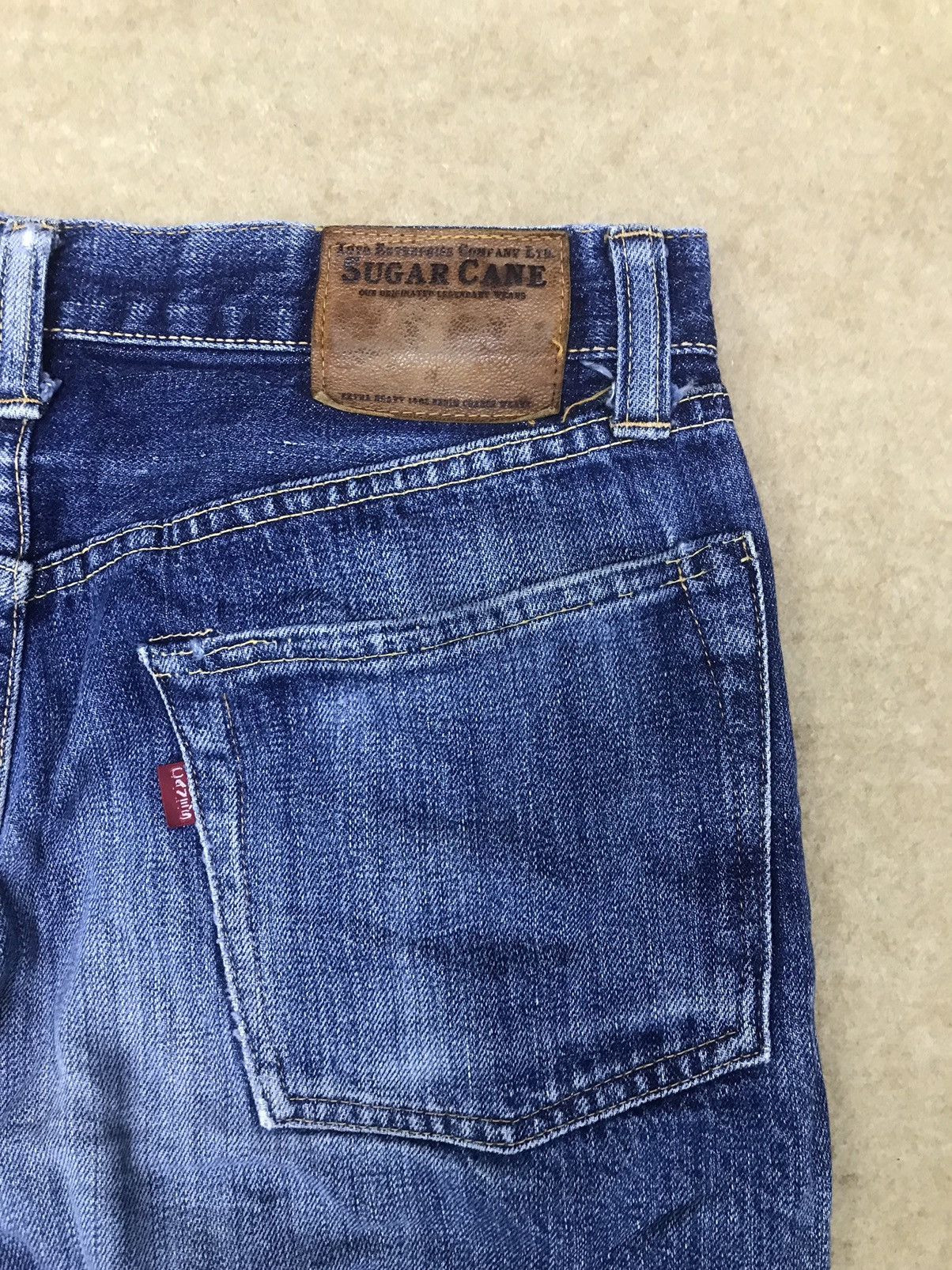 Japanese Brand × Sugar Cane × Vintage Vintage Sugar Cane Selvedge Denim Size 29x32 Size US 29 - 3 Thumbnail