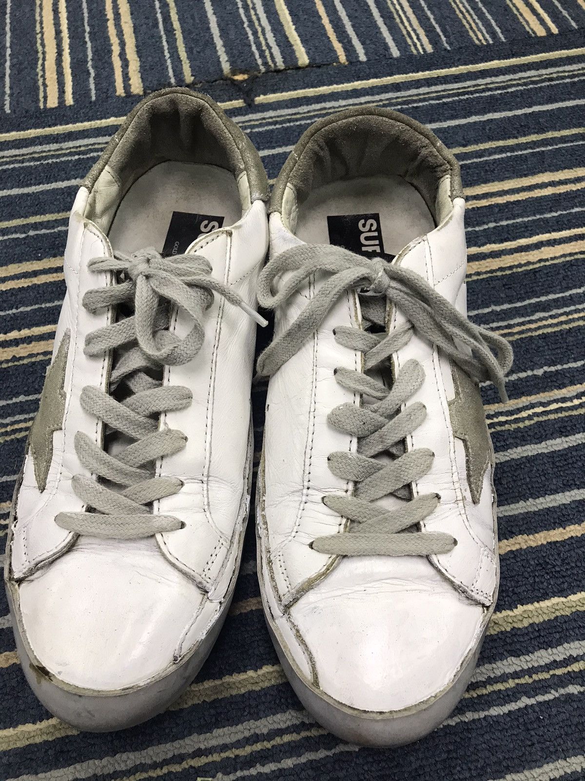 Golden Goose × Vintage Golden Goose Superstar Sneakers Size US 7 / EU 40 - 2 Thumbnail