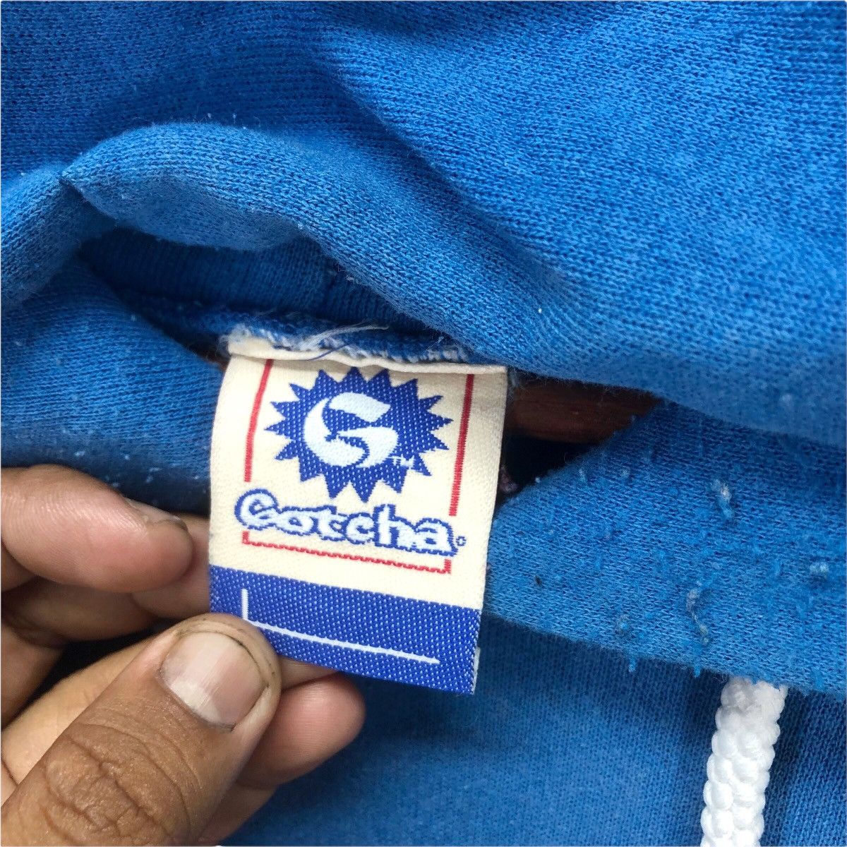 Gotcha × Vintage Vintage Gotcha Surf Style Hoodie Size US L / EU 52-54 / 3 - 6 Thumbnail
