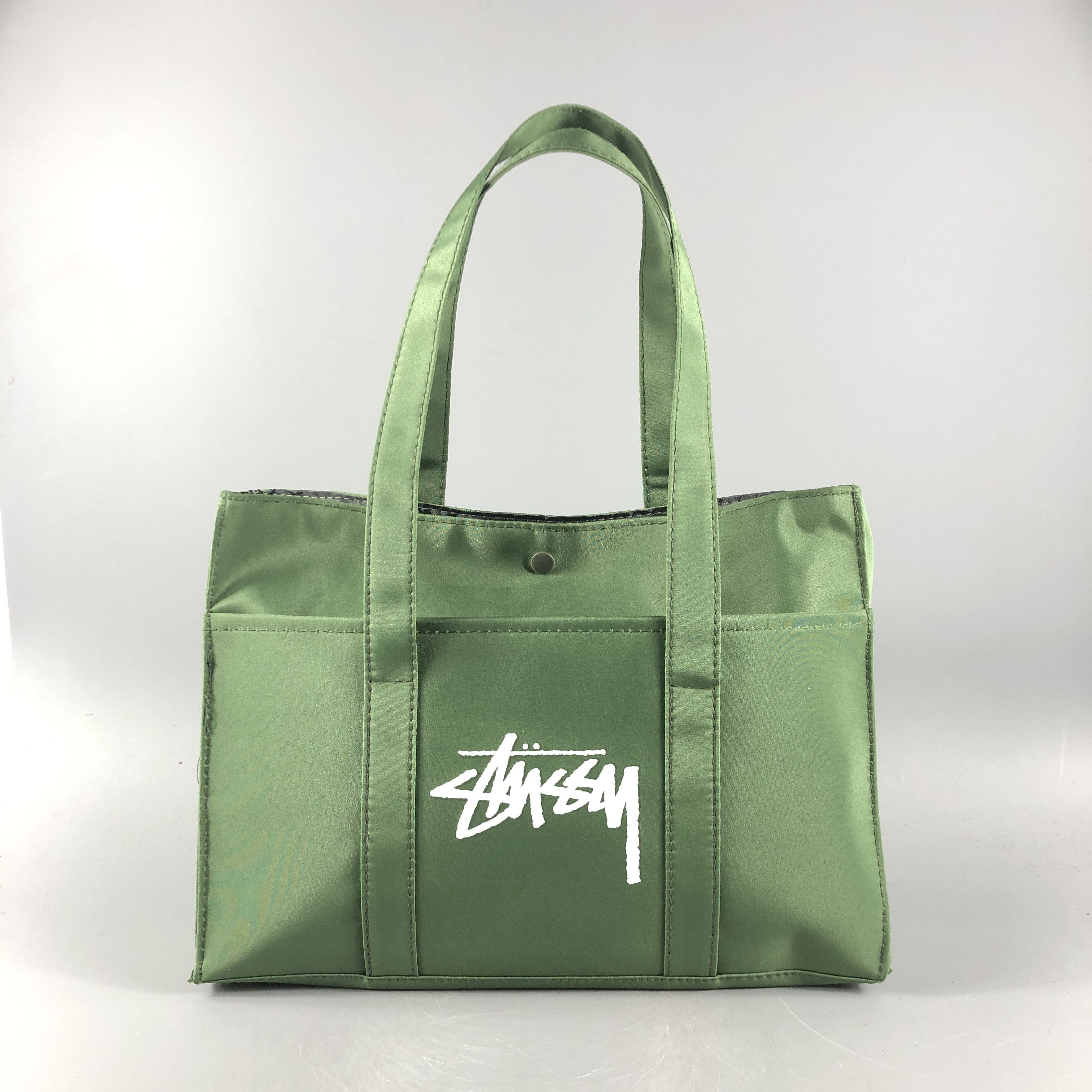 Stussy AUTHENTIC 🇯🇵 Stussy Magazine Military Colour Tote Bag Size ONE SIZE - 2 Thumbnail