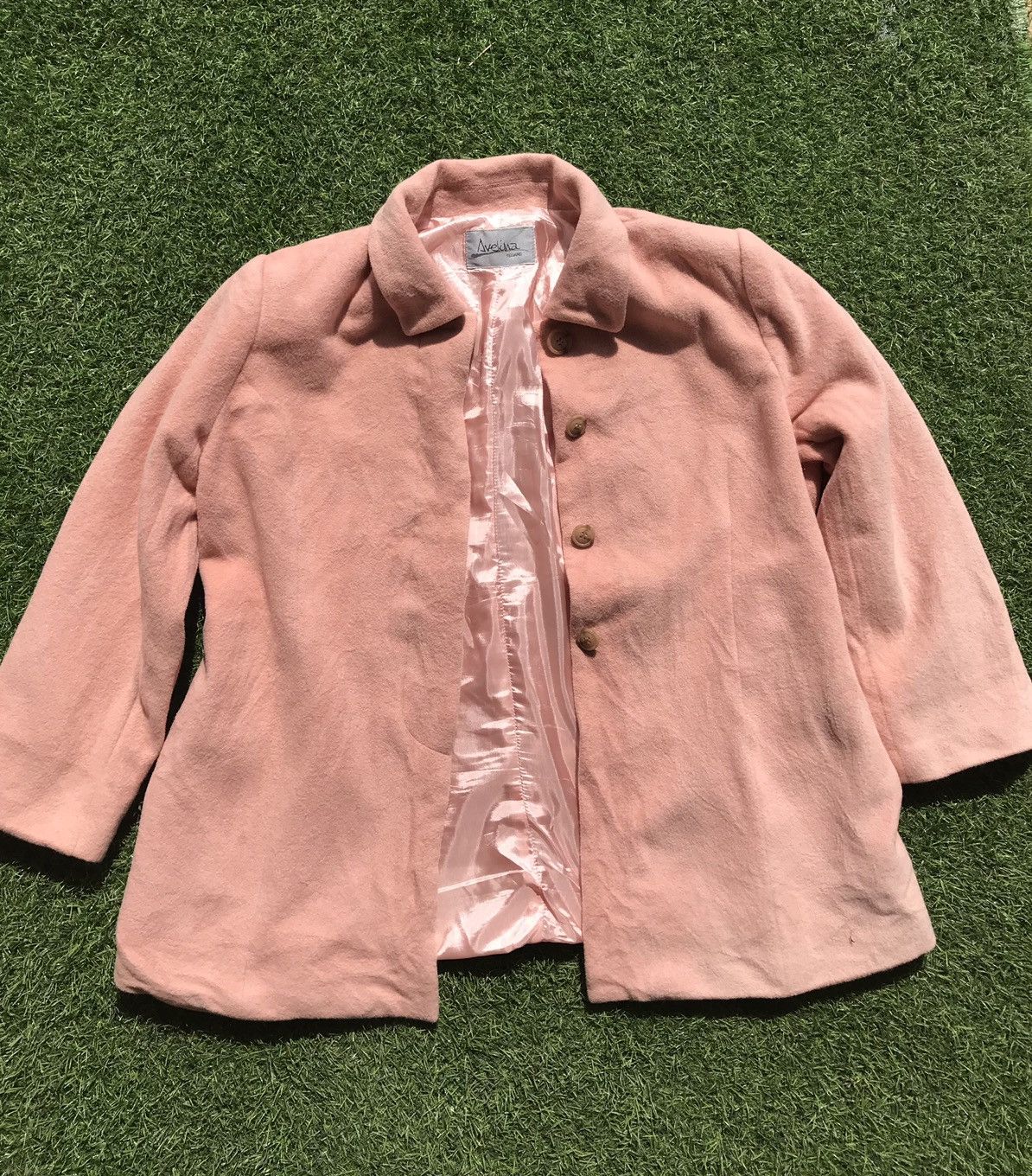 Vintage Vintage Avelina Regard Wool Jacket Size 46R - 5 Thumbnail