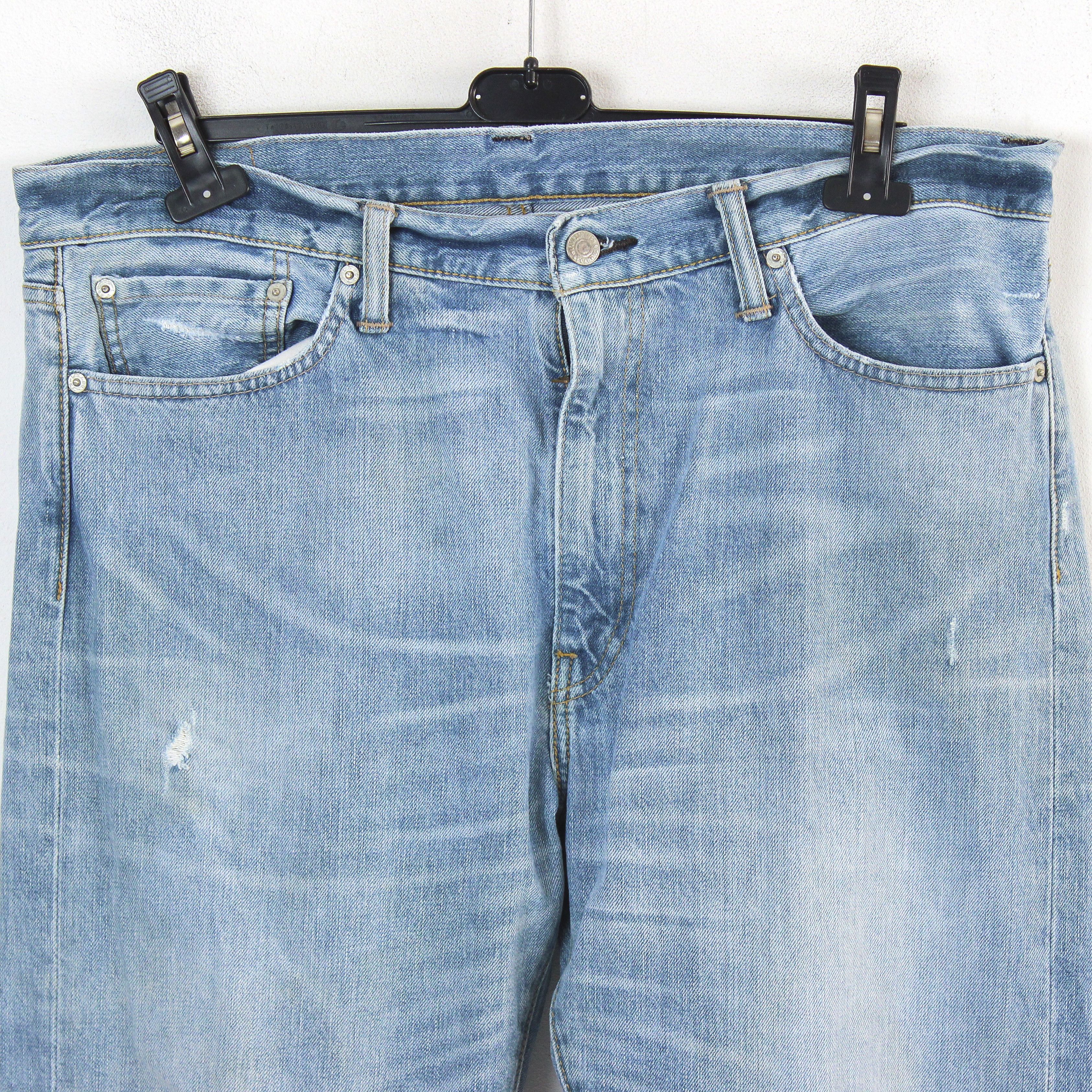 Levi's 513 Men W36 L34 Slim Fit Straight Jeans Denim Pants Trousers Size US 36 / EU 52 - 2 Thumbnail