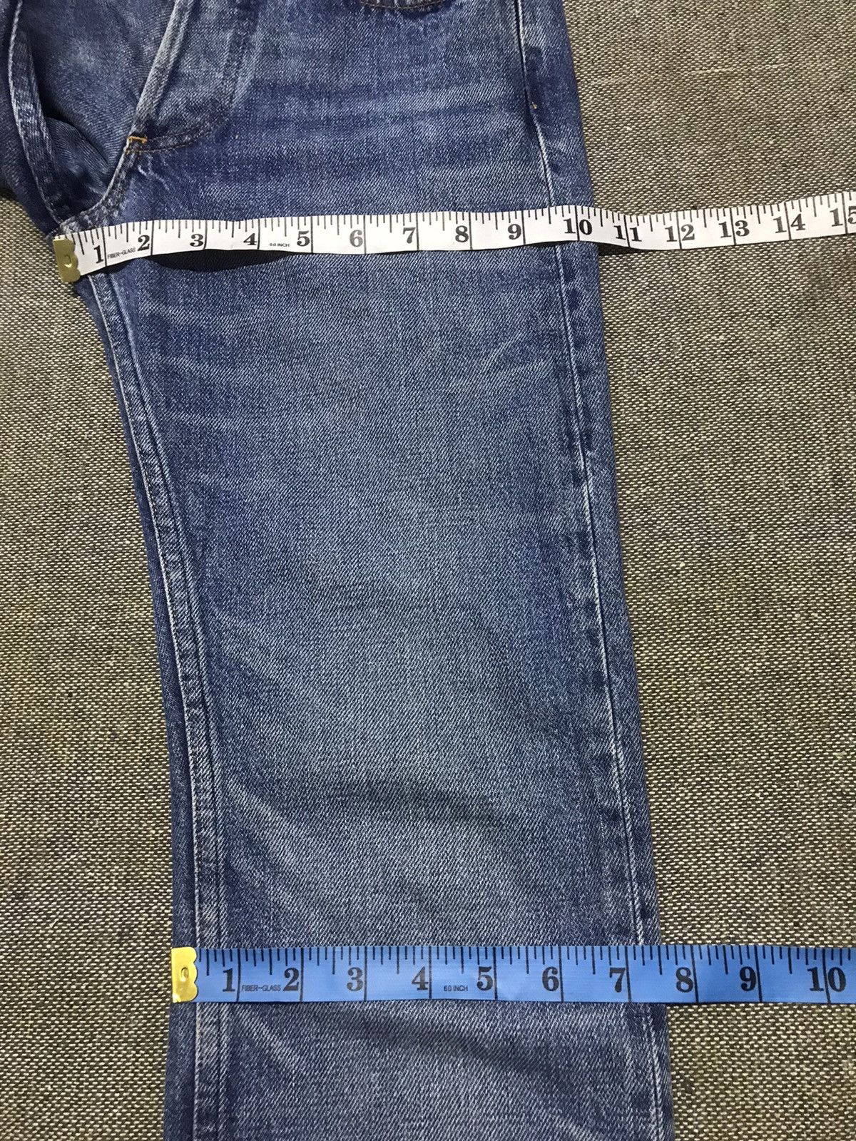 A.P.C. × Vintage APC Selvedge Denim Jeans Size 27 sun faded Size 27" / US 4 / IT 40 - 8 Thumbnail