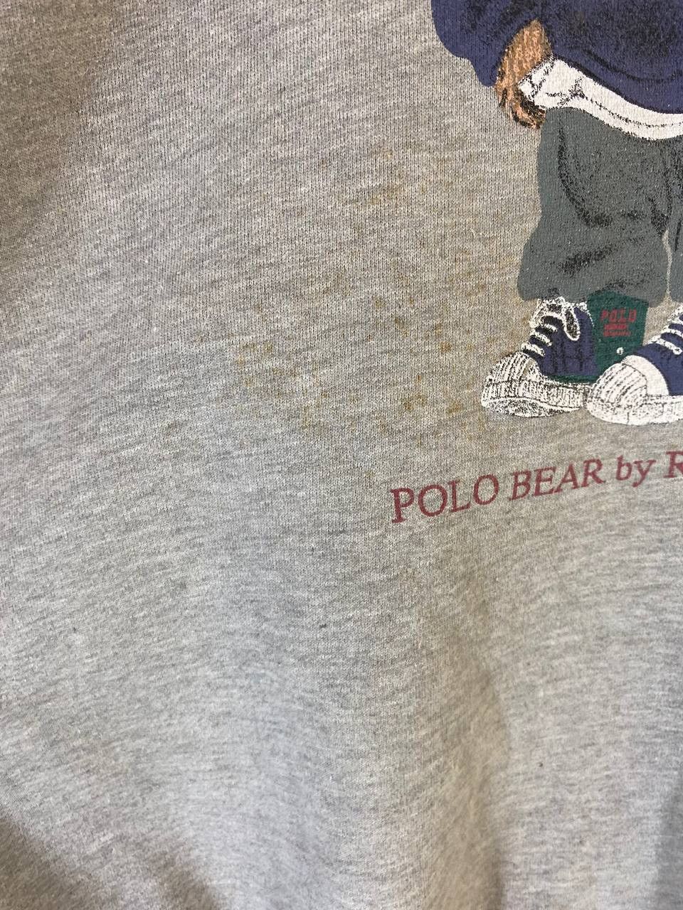 Polo Ralph Lauren Vintage Polo Bear by Polo Ralph Lauren Sweatshirt Size US L / EU 52-54 / 3 - 7 Thumbnail